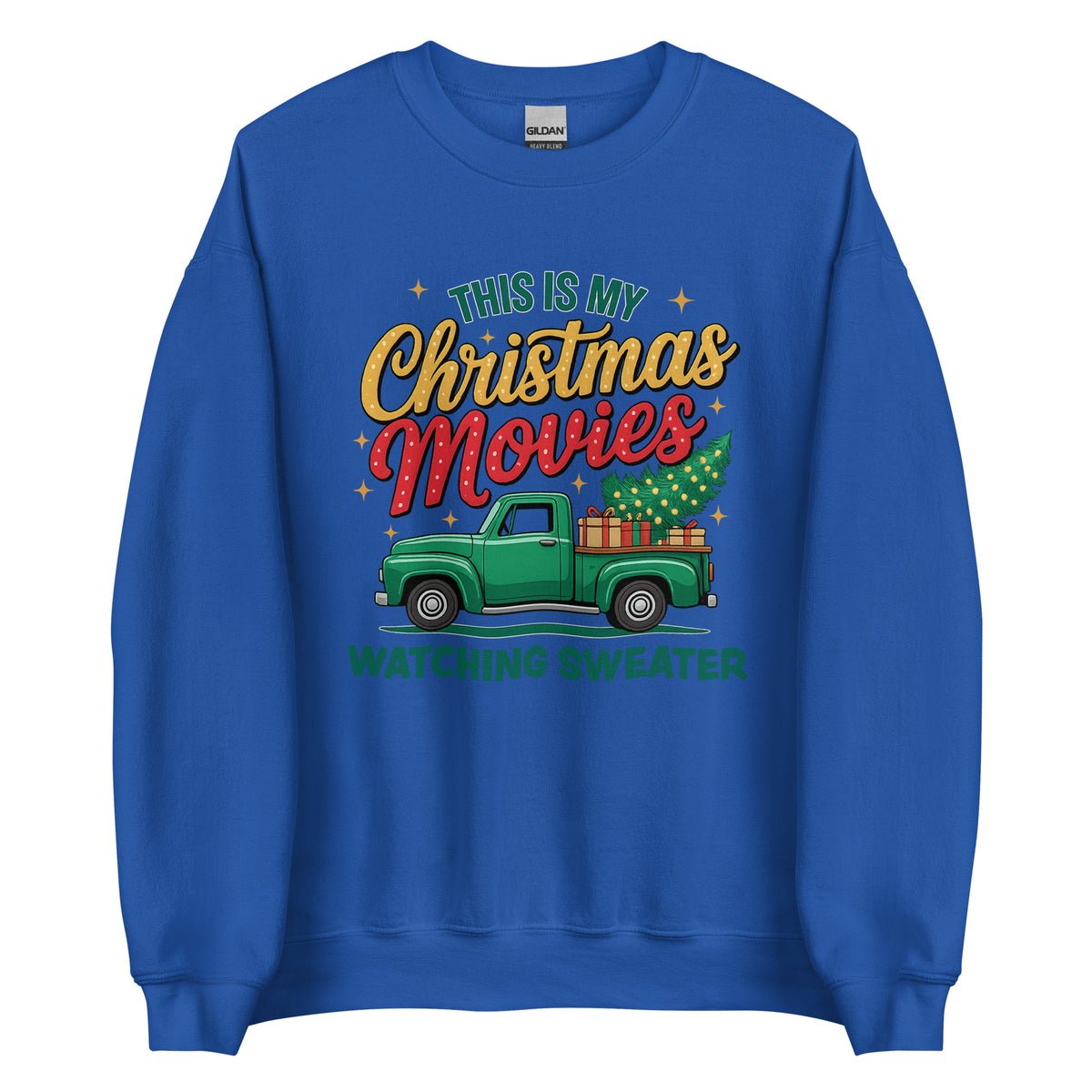 This Is My Christmas Movies Watching Sweater – Unisex Sweater – Vorderansicht