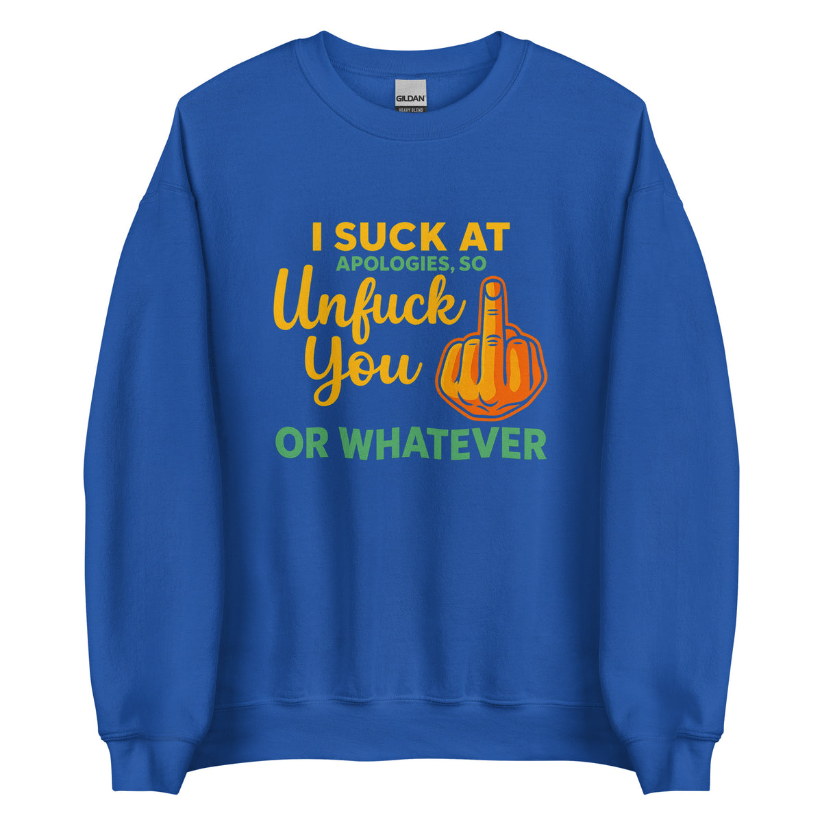 Unfuck You – Unisex Sweater – Vorderansicht