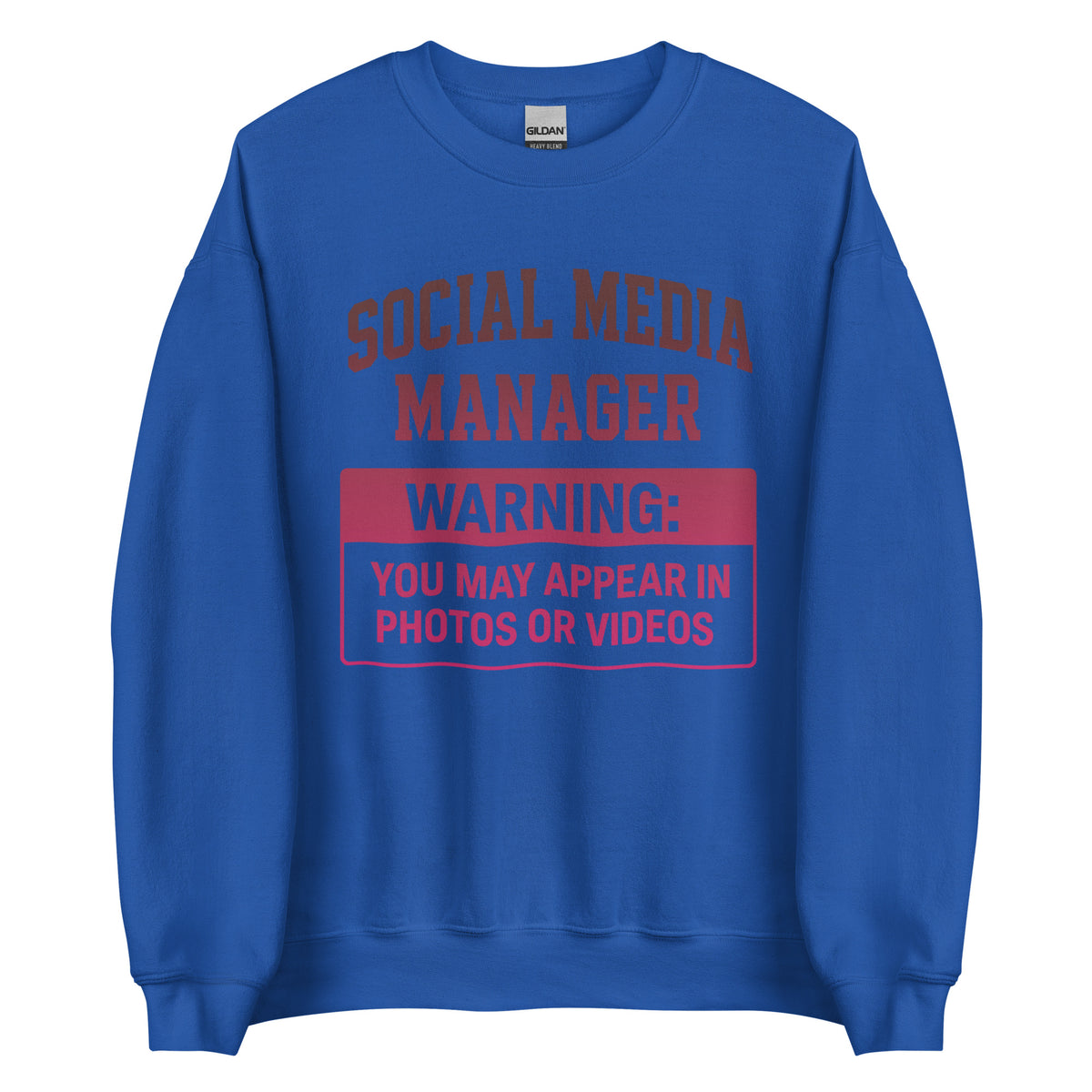 Social Media Manager - Unisex Sweater – Vorderansicht