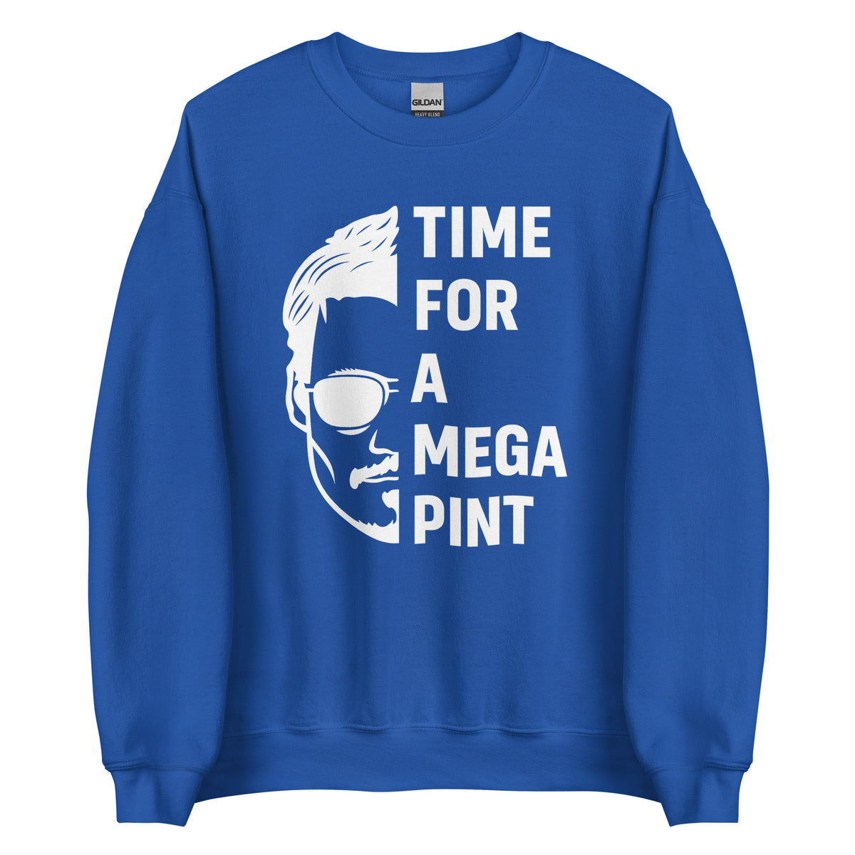 Time for a Mega Pint Unisex Sweater – Vorderansicht