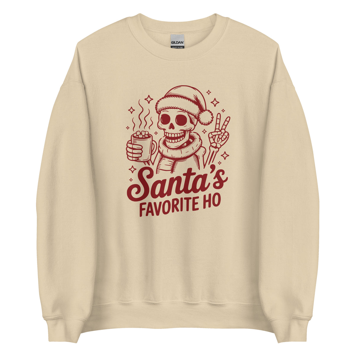 Santa’s Favorite Ho – Unisex Sweater – Vorderansicht