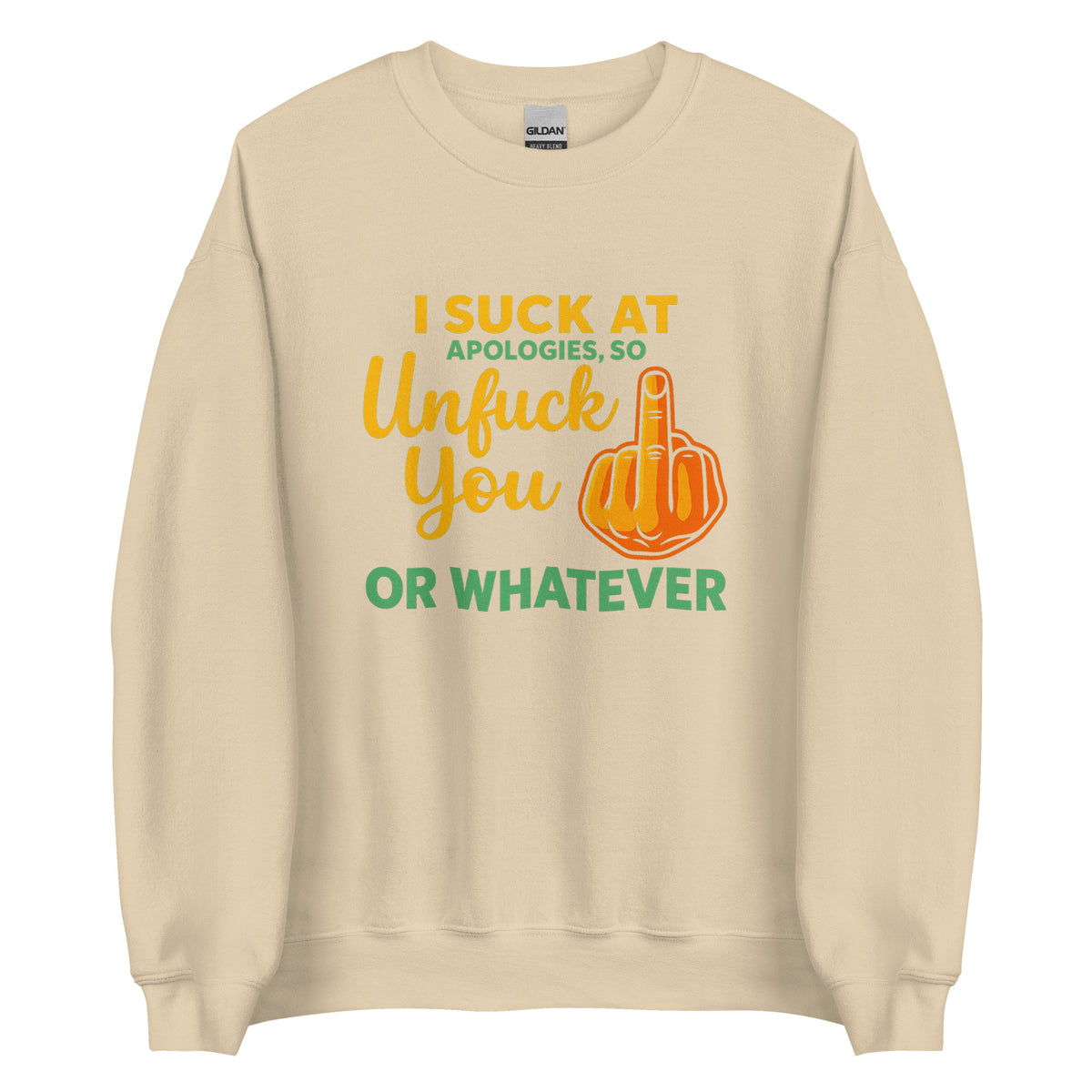 Unfuck You – Unisex Sweater – Vorderansicht