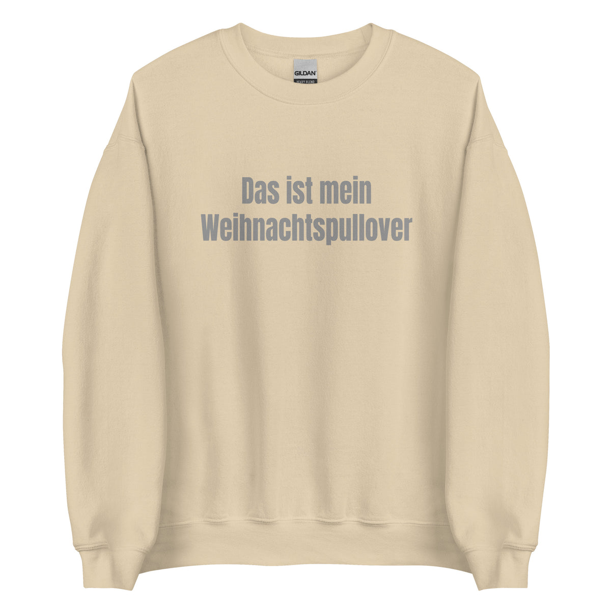 Das ist mein Weihnachtspullover – Unisex Sweater – Vorderansicht