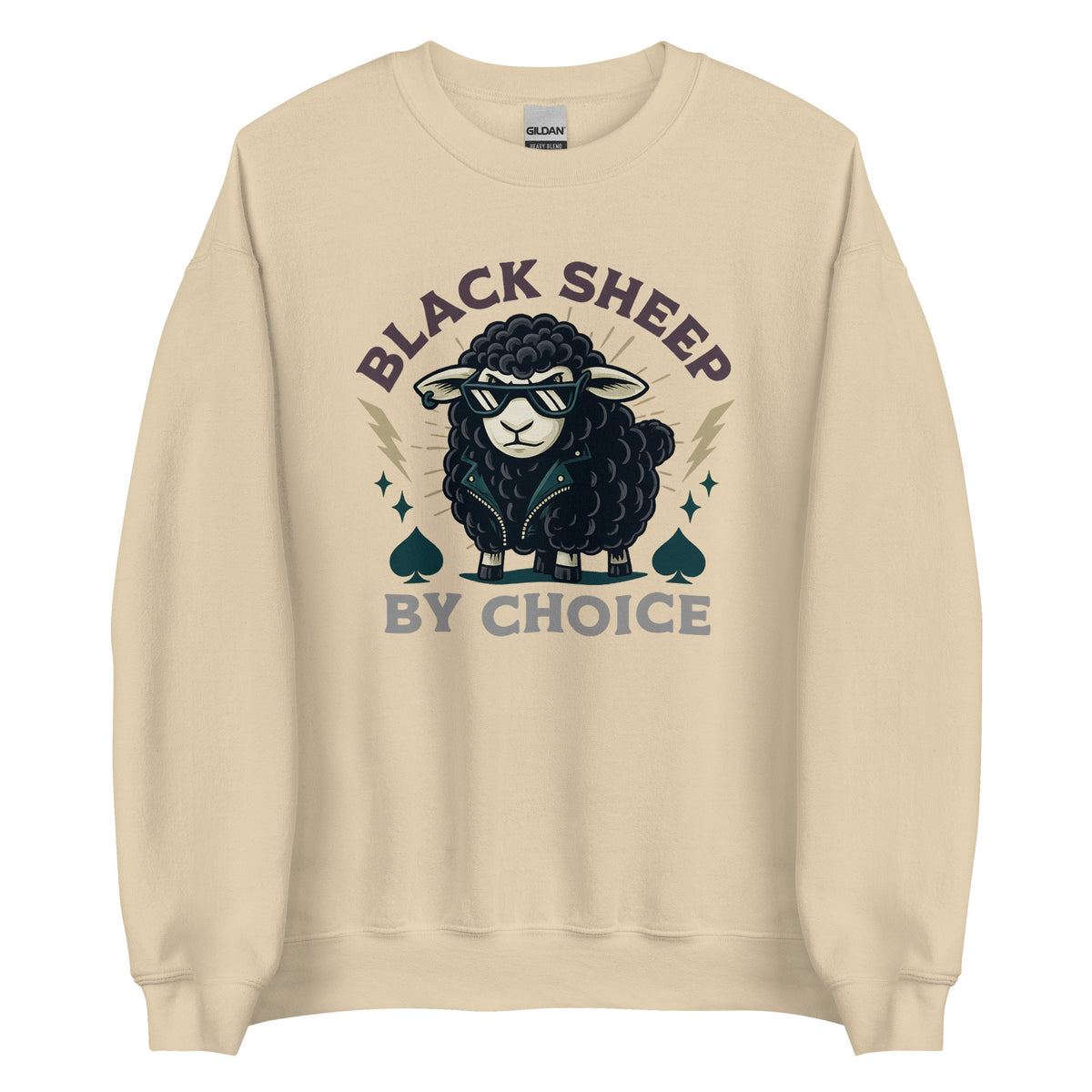 Black Sheep by Choice – Unisex Sweater – Vorderansicht