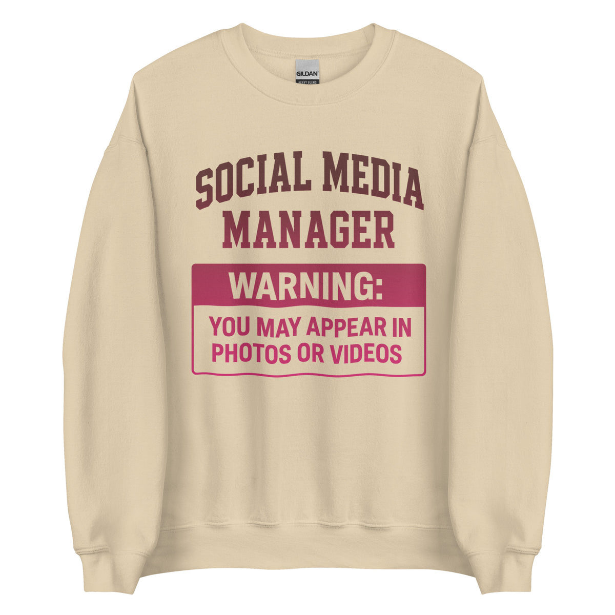 Social Media Manager - Unisex Sweater – Vorderansicht
