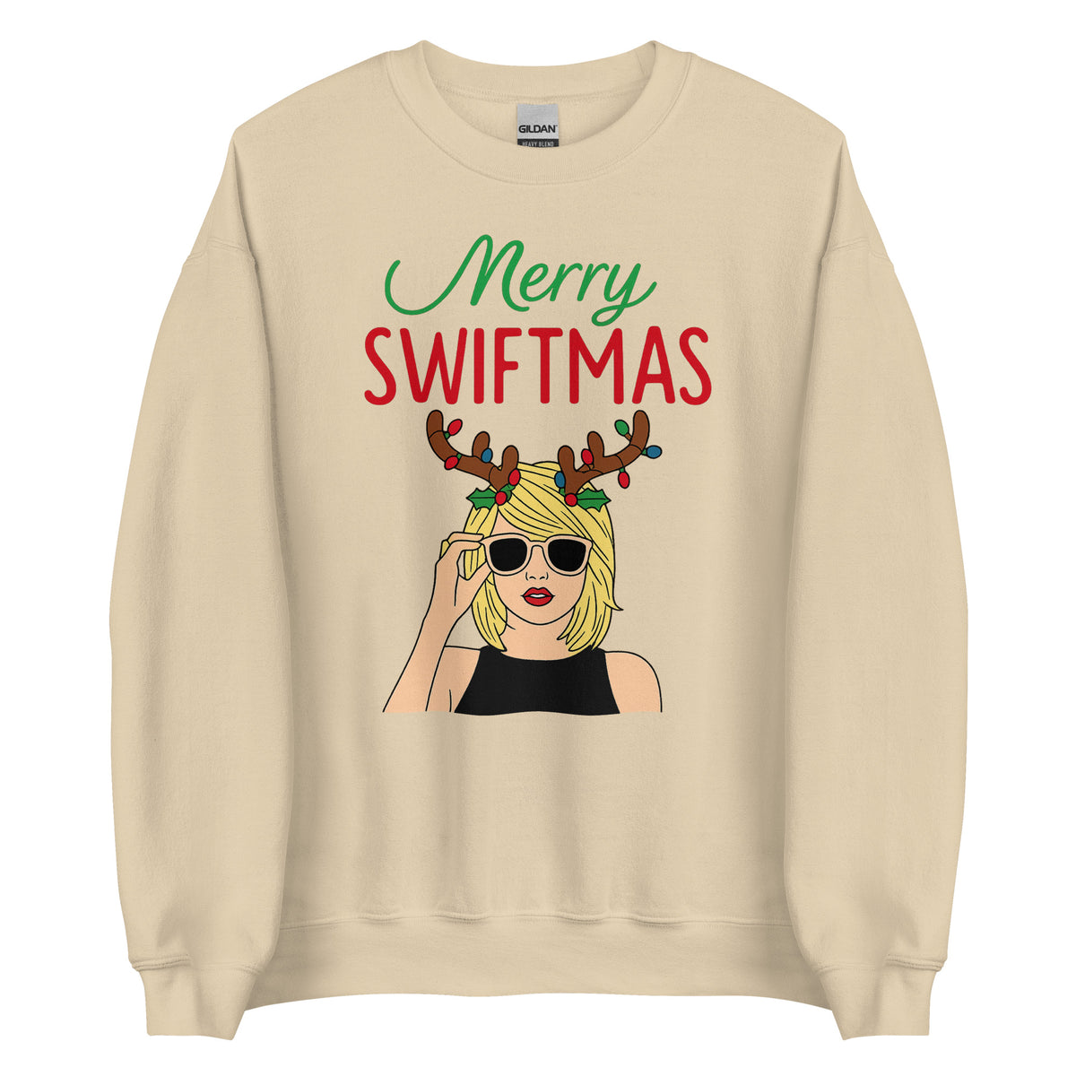 Merry Swiftmas Unisex Sweater – Vorderansicht