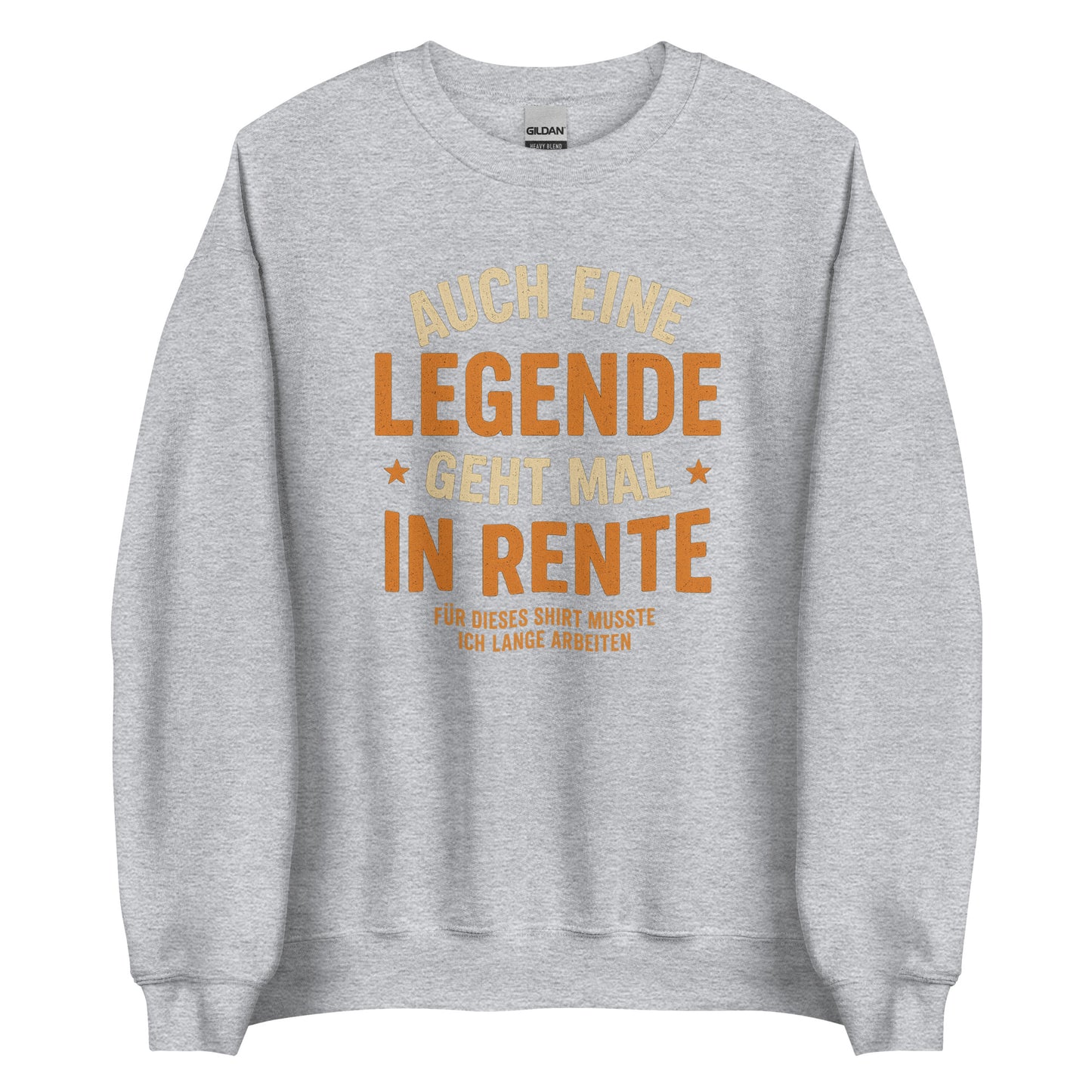 Auch eine Legende geht mal in Rente – Unisex Pullover