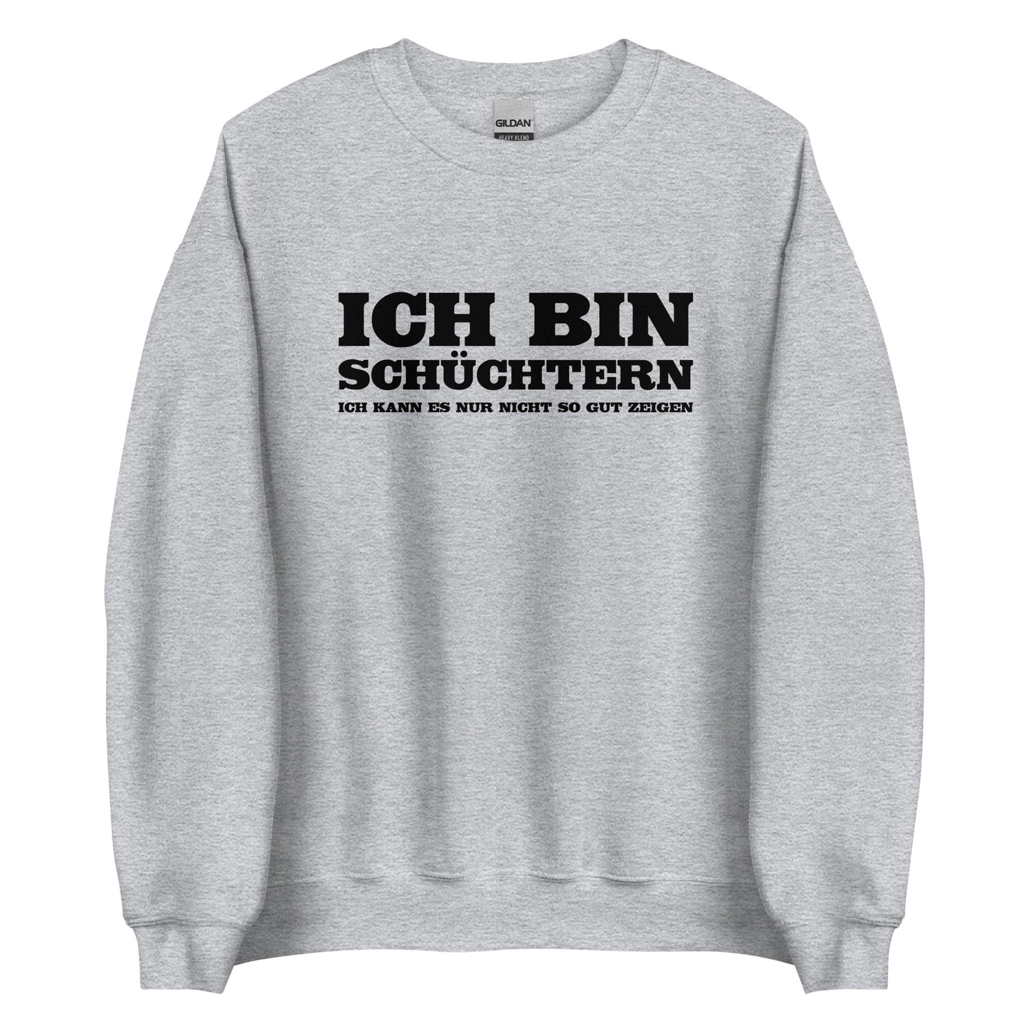 Ich bin schüchtern - Unisex-Pullover
