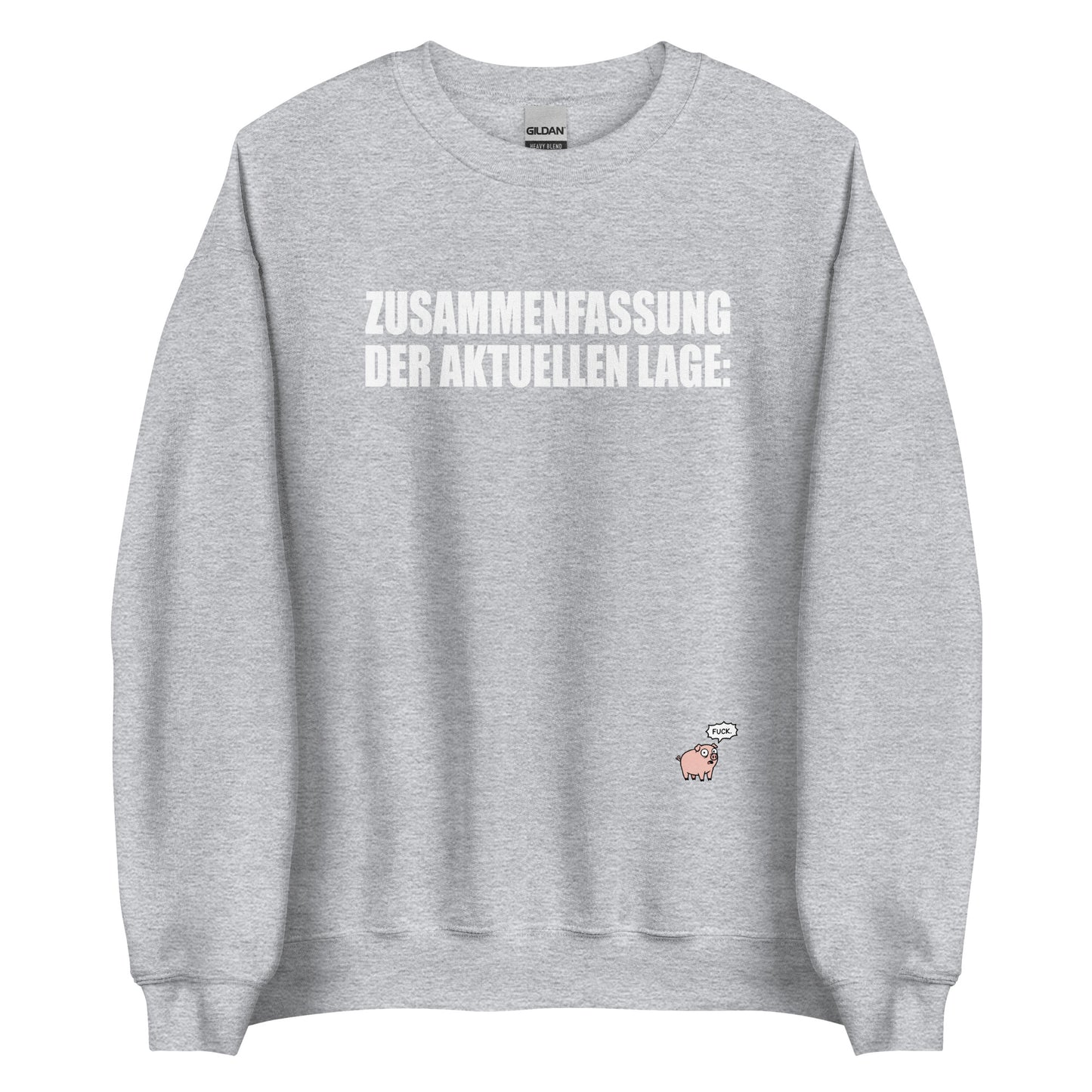 Zusammenfassung der aktuellen Lage - Unisex Sweater