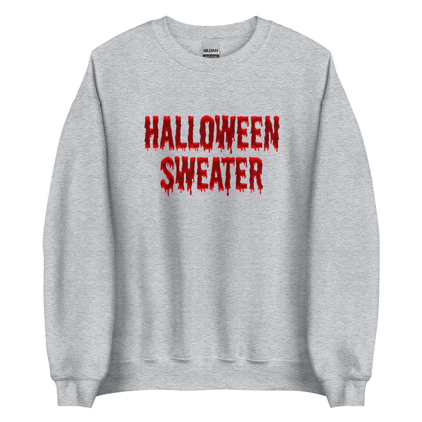 Halloween Sweater – Simpel, blutig, Anti-Kostüm