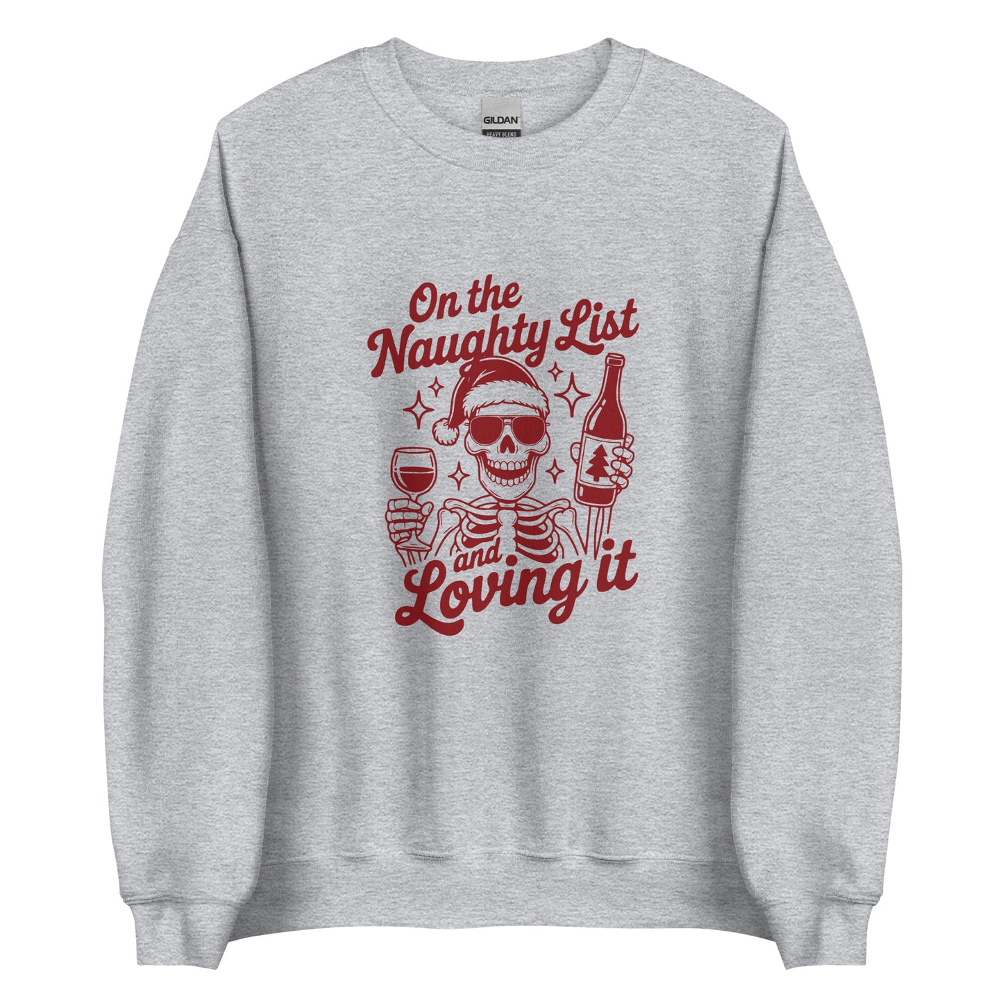 On the Naughty List and Loving It – Unisex Sweater