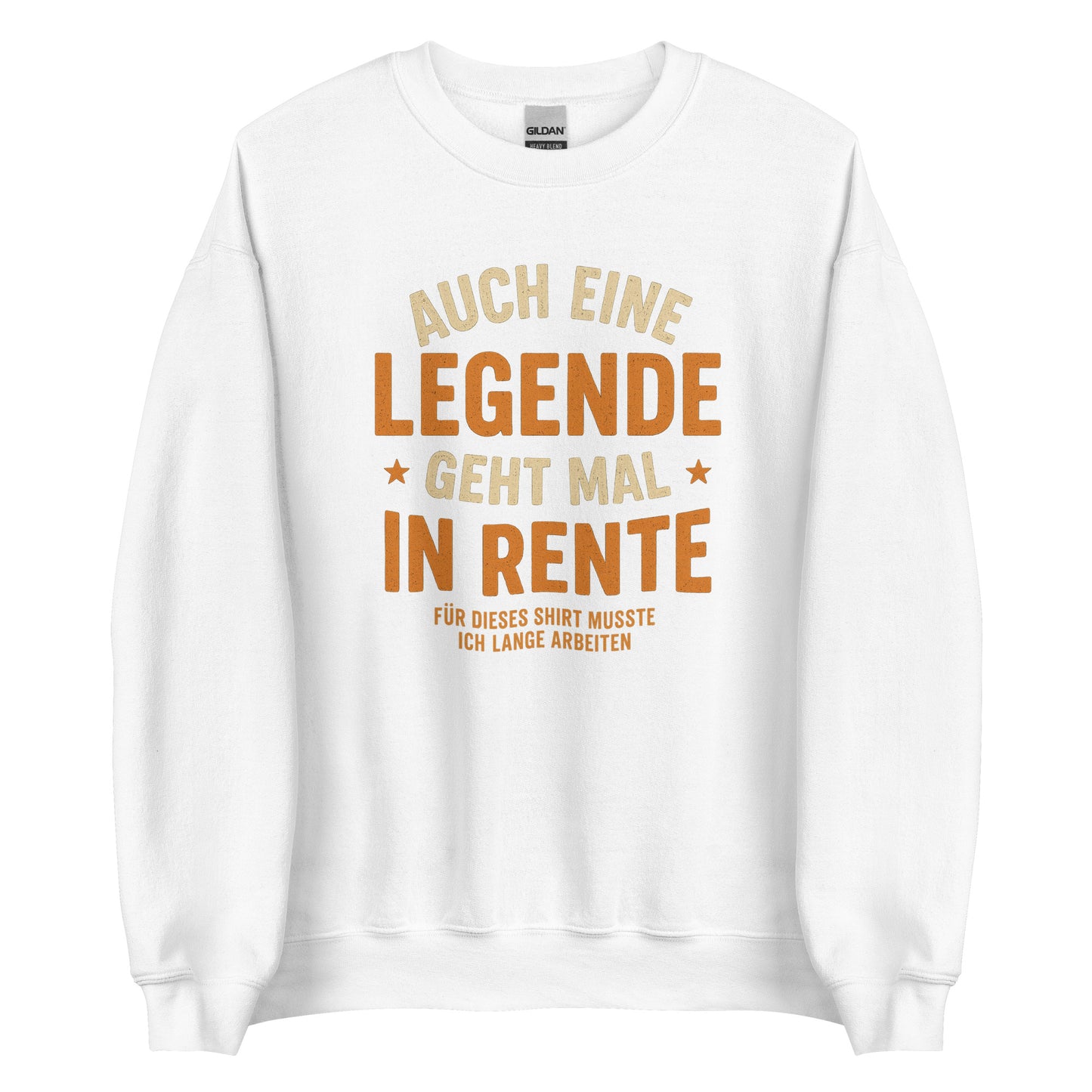Auch eine Legende geht mal in Rente – Unisex Pullover