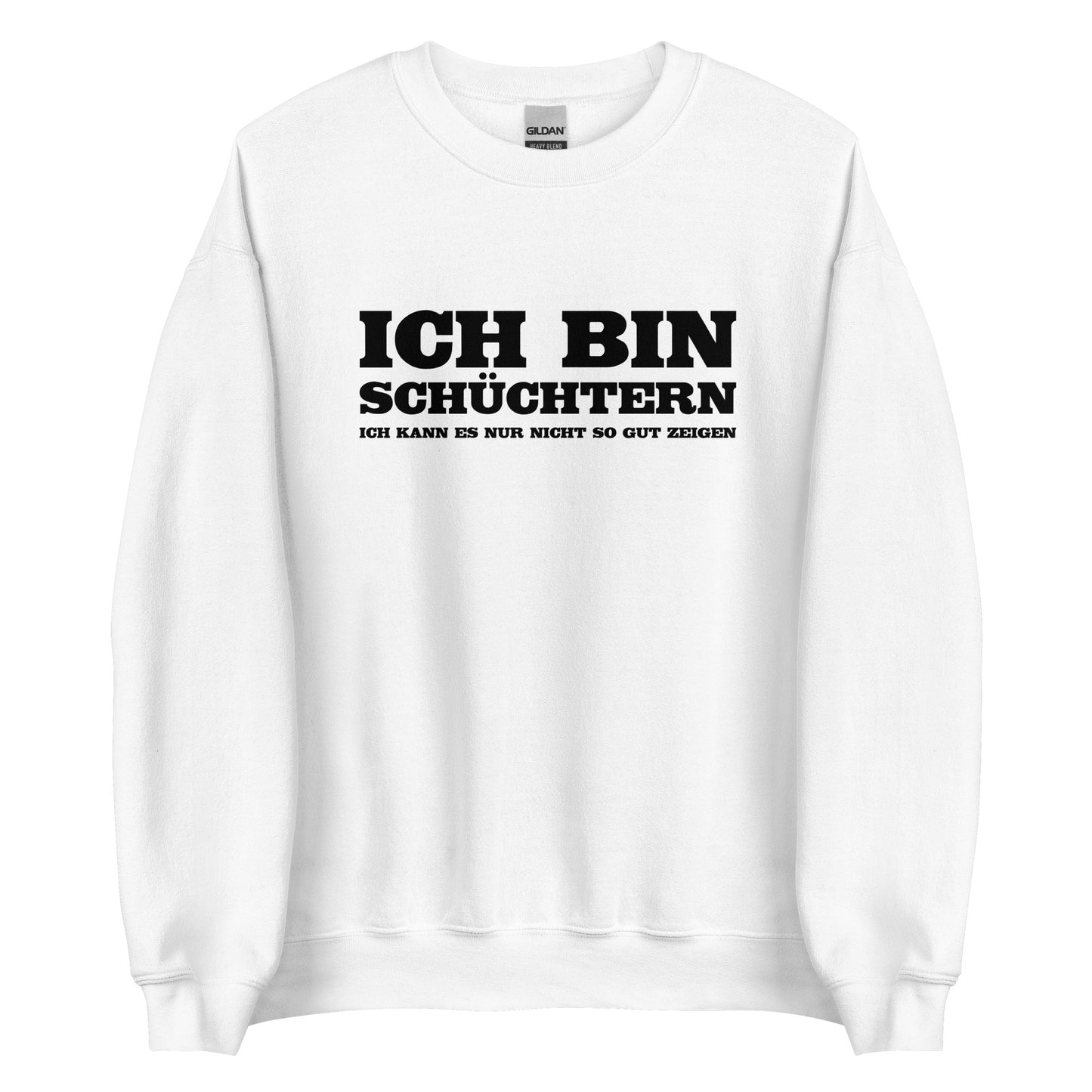 Ich bin schüchtern - Unisex-Pullover