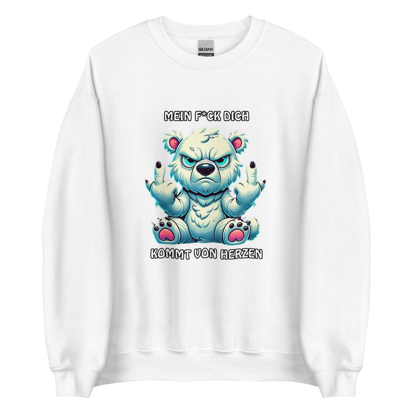 Brummo – Mein F*ck Dich kommt von Herzen - Unisex-Pullover