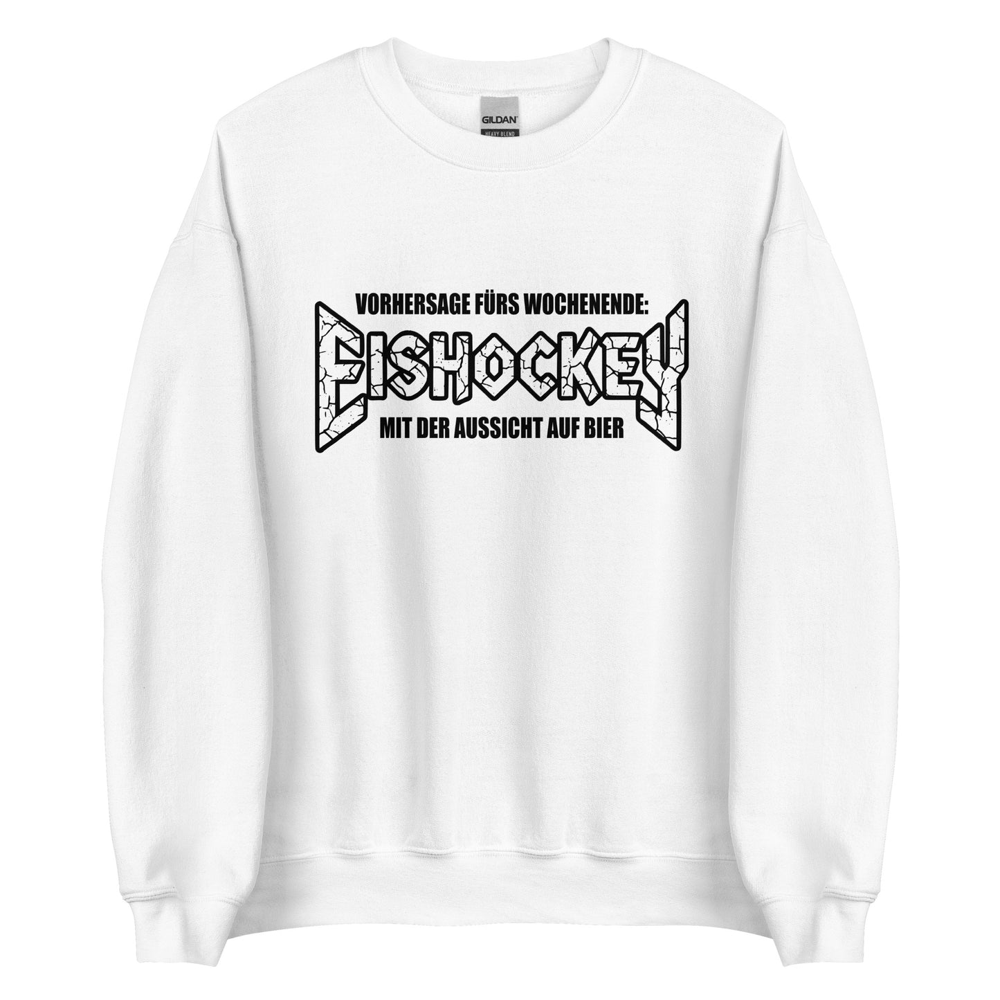 Eishockey mit der Aussicht auf Bier - Unisex Sweater