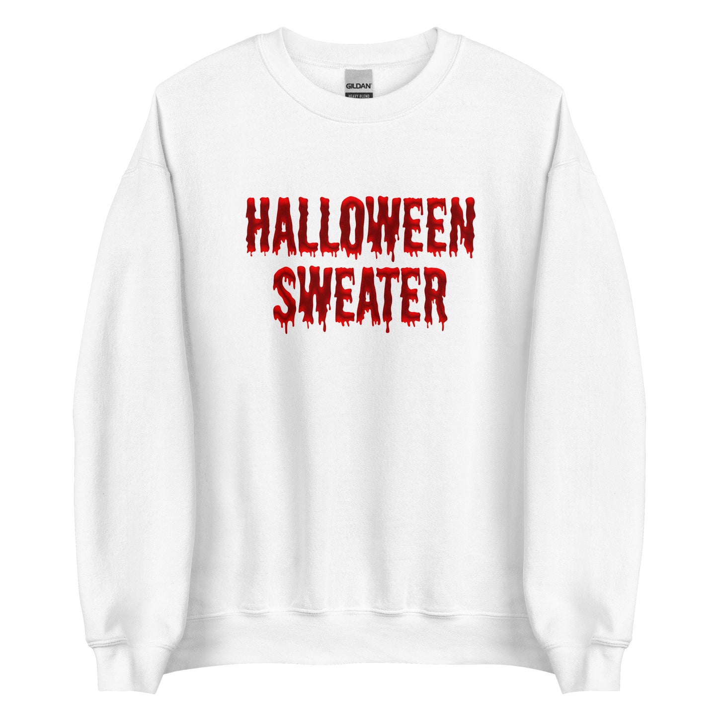 Halloween Sweater – Simpel, blutig, Anti-Kostüm