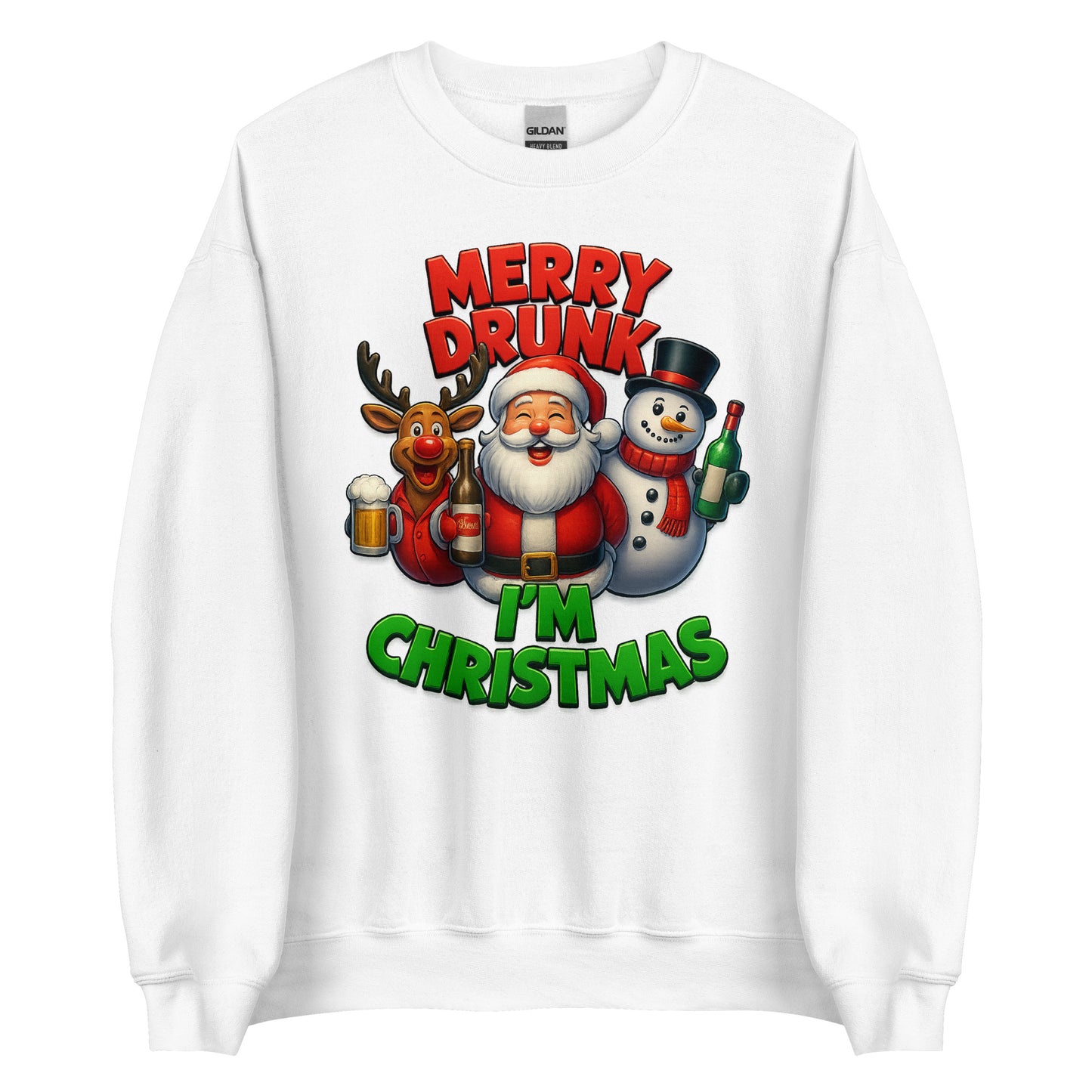 Merry Drunk I'm Christmas – Unisex Sweater