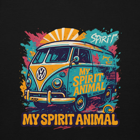 Bulli My Spirit Animal – Blasenfreier Aufkleber