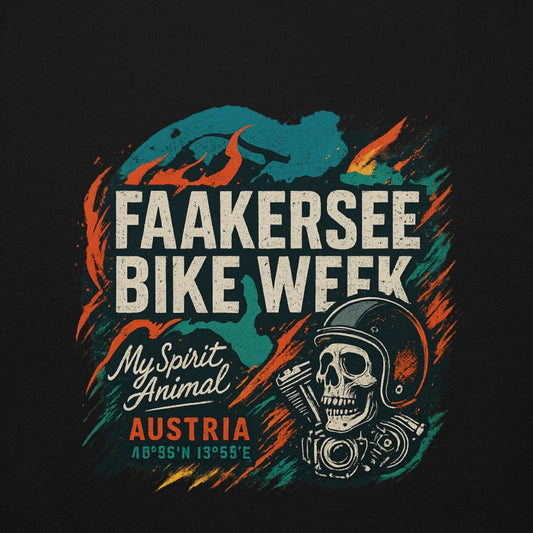 Faakersee Bike Week – Blasenfreier Aufkleber