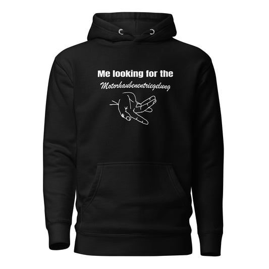 Motorhaubenentriegelung – Unisex-Hoodie