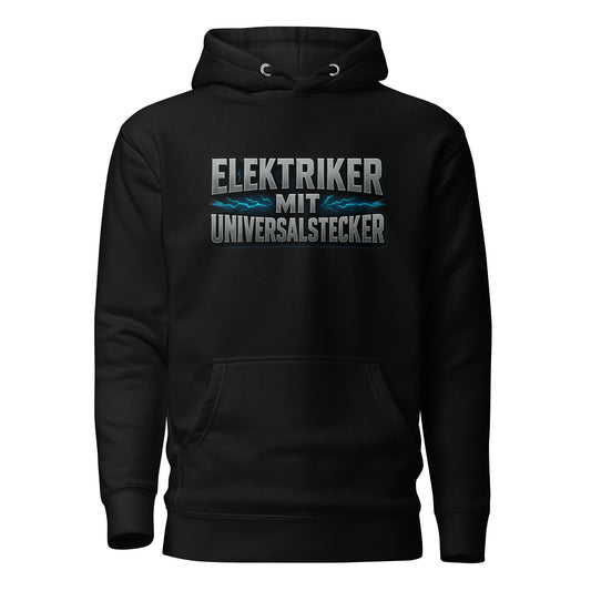 Elektriker mit Universalstecker - Hoodie