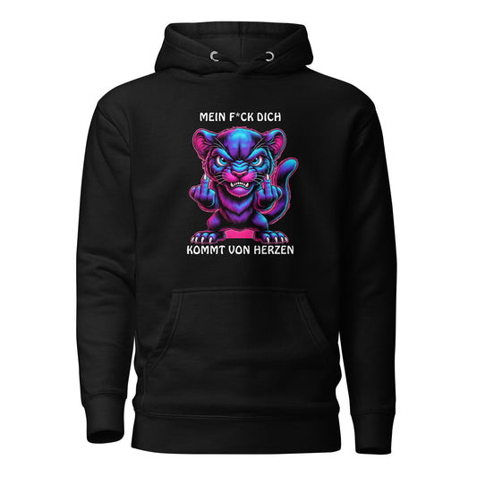 Furia – Mein F*ck Dich kommt von Herzen - Unisex Hoodie