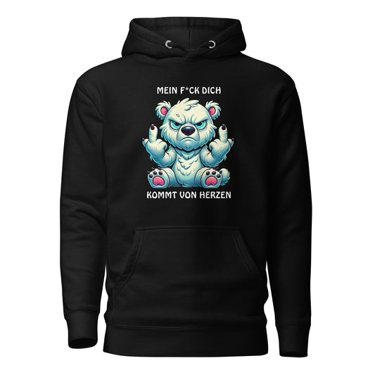 Brummo – Mein F*ck Dich kommt von Herzen - Unisex Hoodie