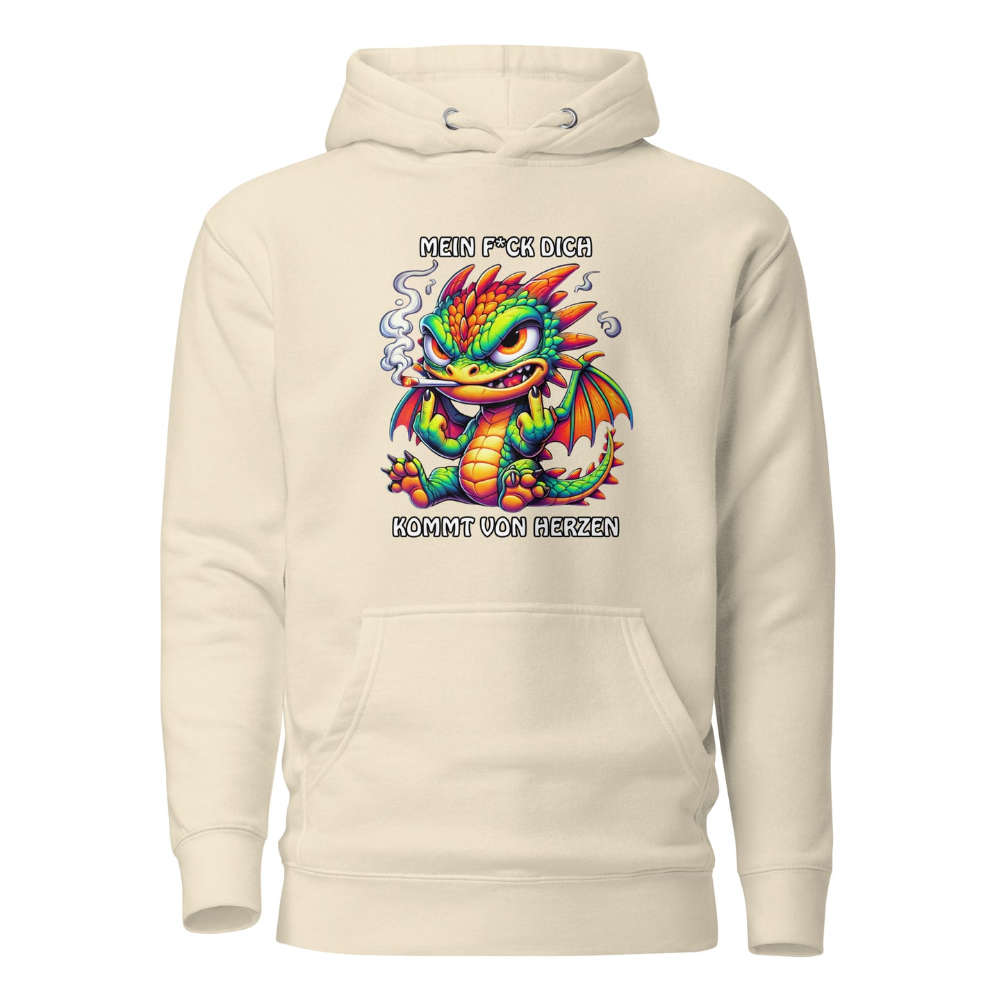 Smoko – Mein F*ck Dich kommt von Herzen - Unisex Hoodie