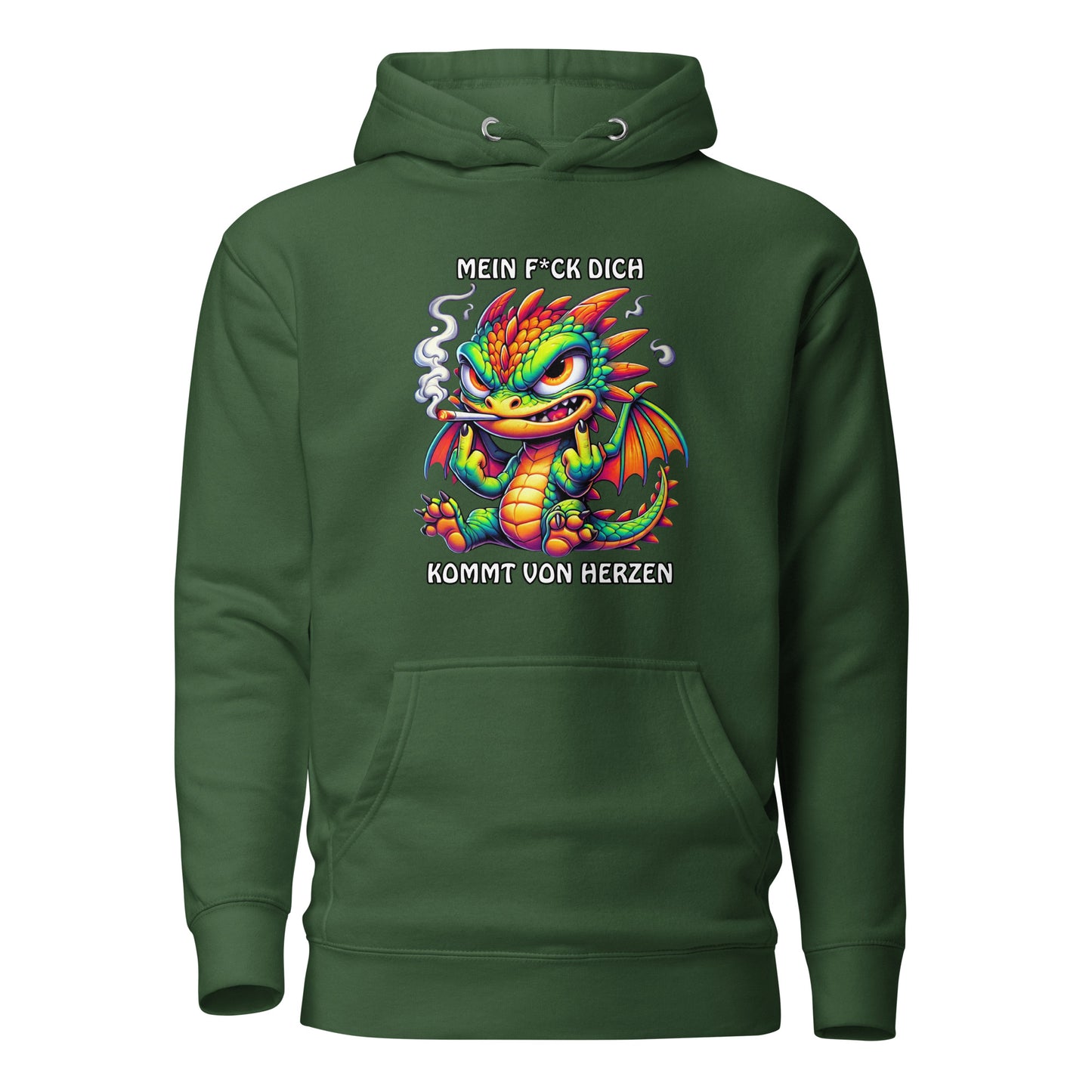 Smoko – Mein F*ck Dich kommt von Herzen - Unisex Hoodie