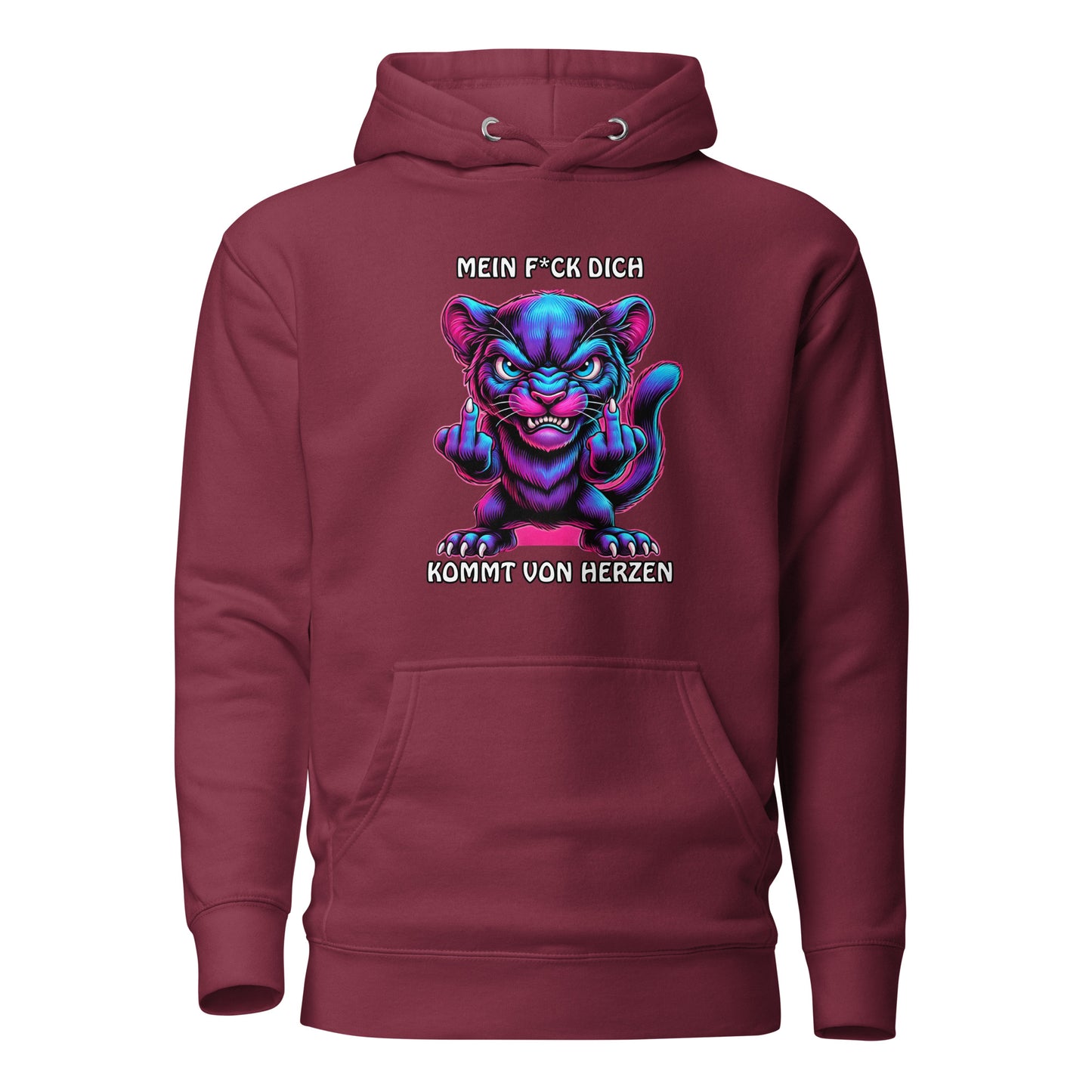 Furia – Mein F*ck Dich kommt von Herzen - Unisex Hoodie