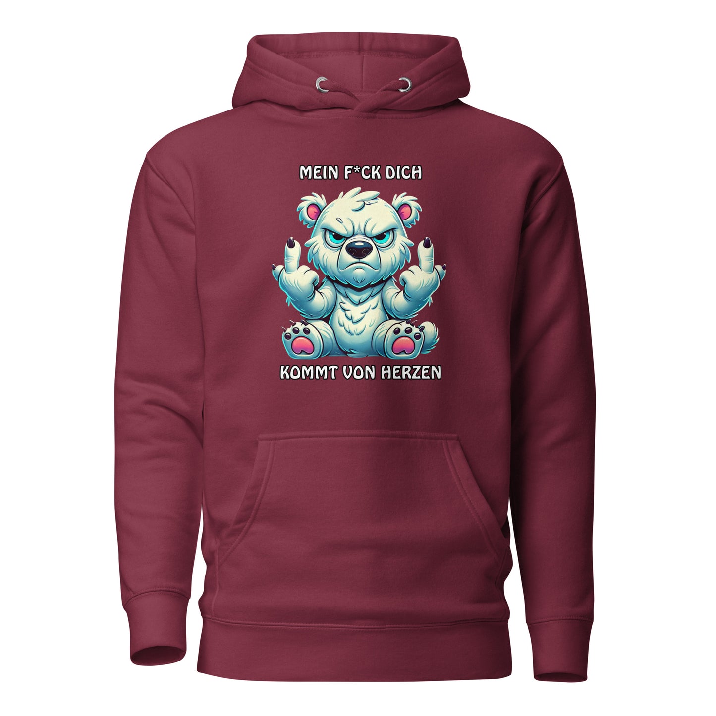 Brummo – Mein F*ck Dich kommt von Herzen - Unisex Hoodie