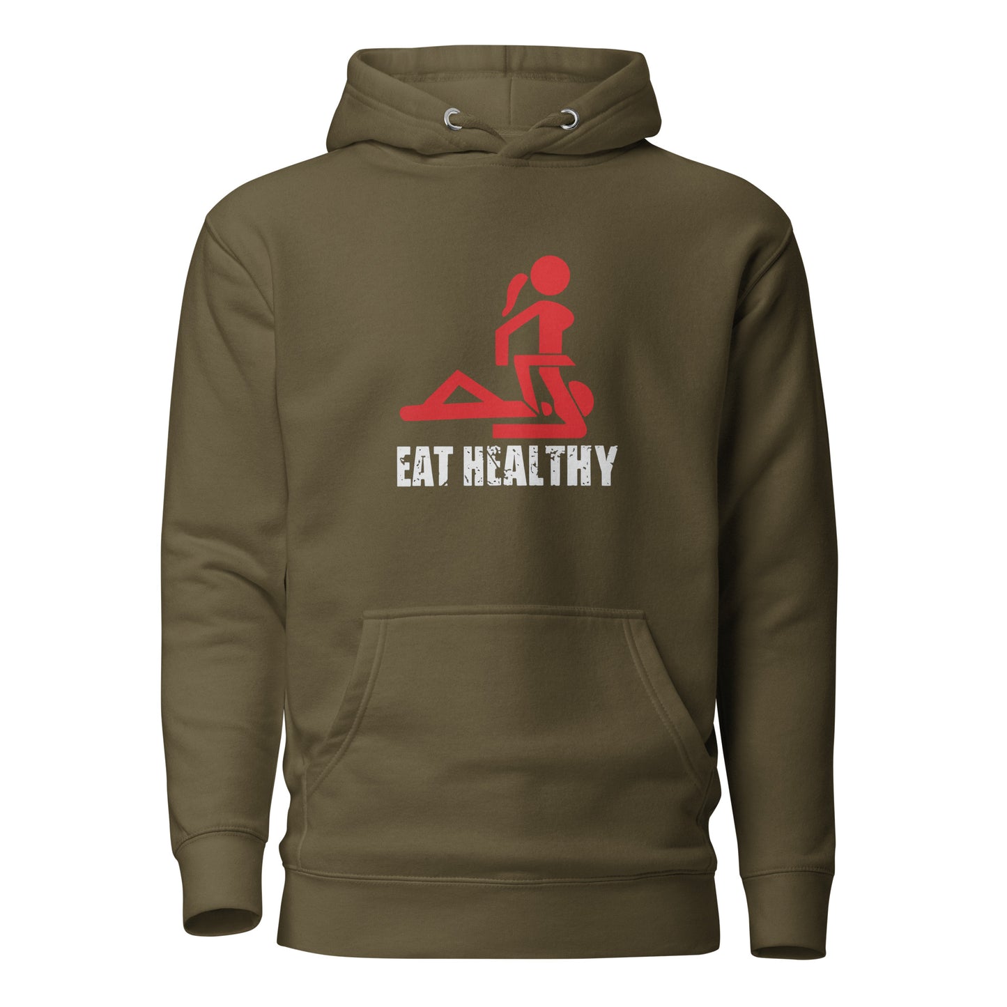 Eat Healthy - Unisex-Hoodie