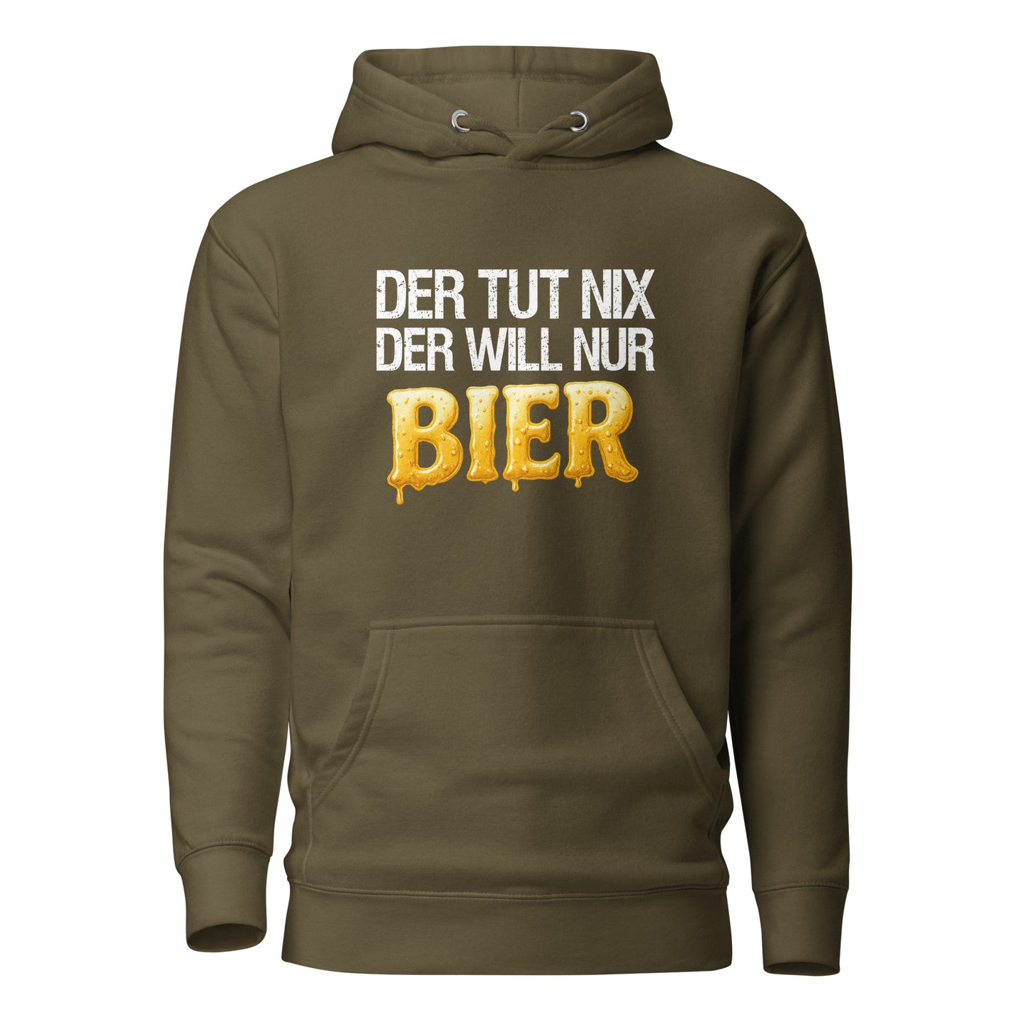 Der tut nix - der will nur Bier - Hoodie