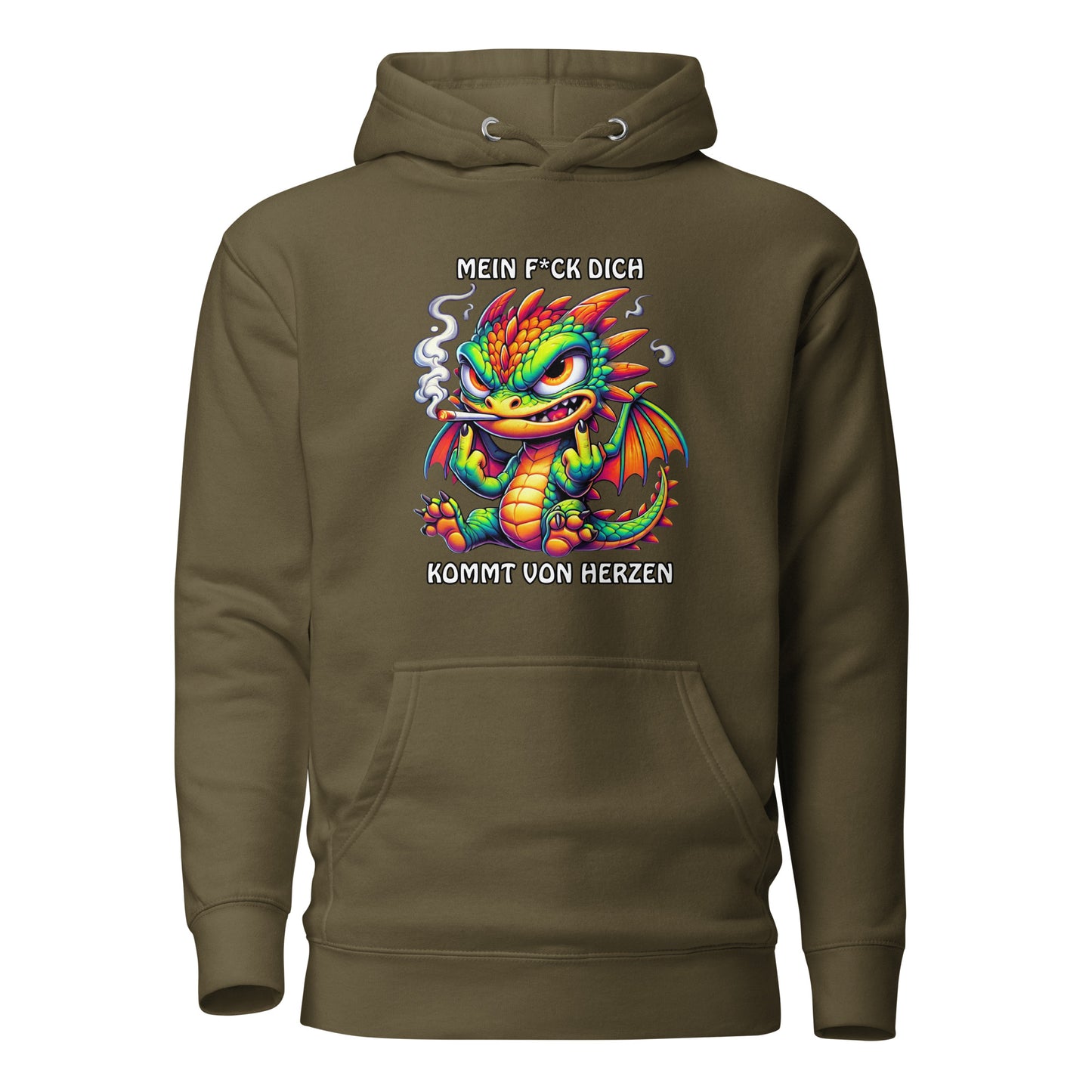 Smoko – Mein F*ck Dich kommt von Herzen - Unisex Hoodie