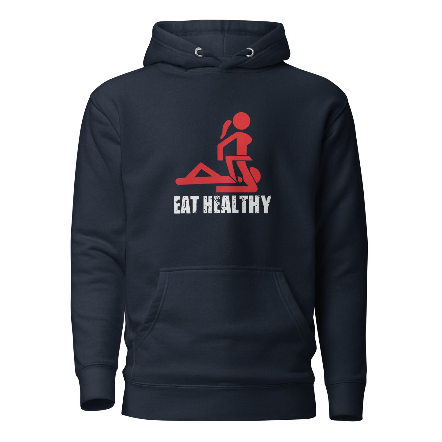 Eat Healthy - Unisex-Hoodie