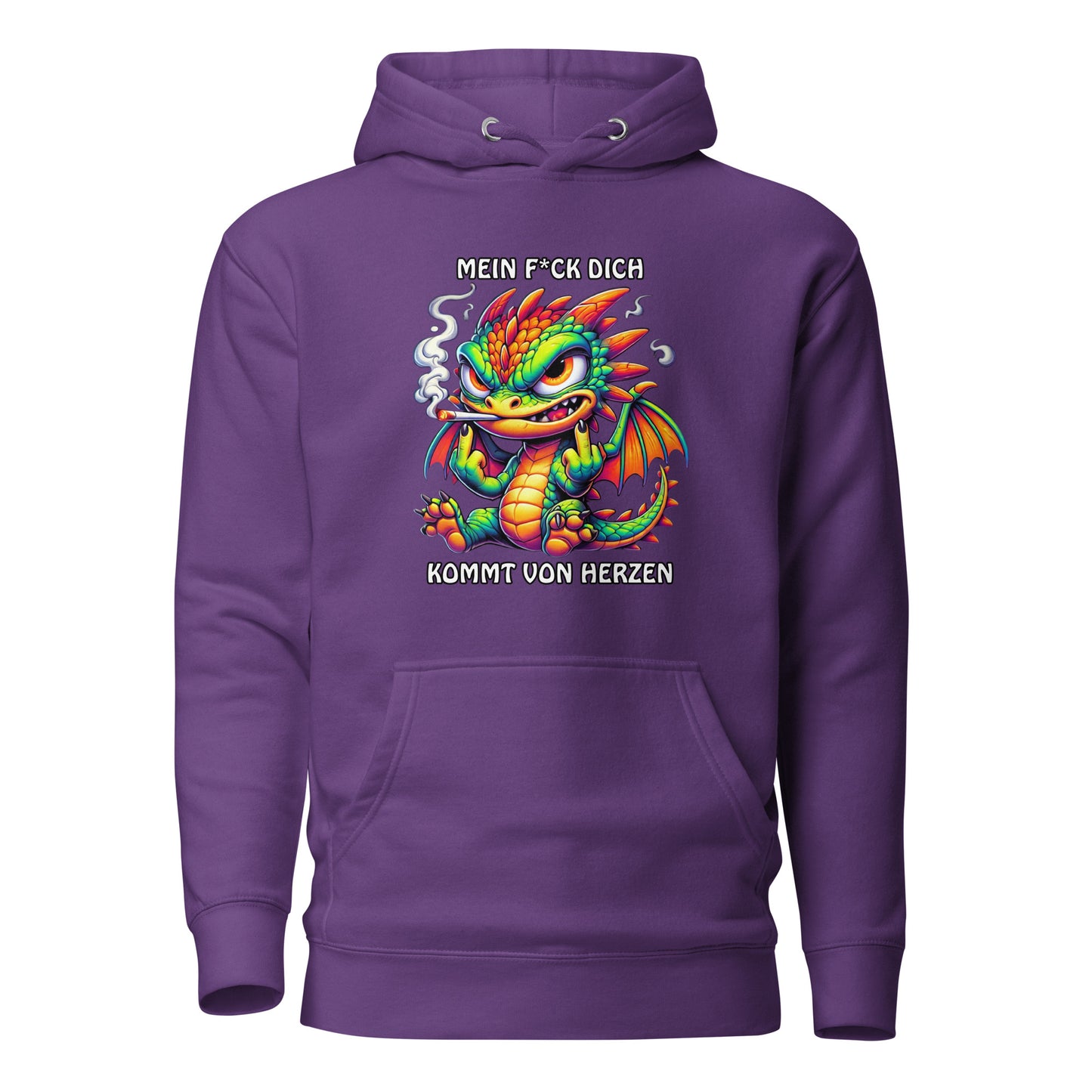 Smoko – Mein F*ck Dich kommt von Herzen - Unisex Hoodie