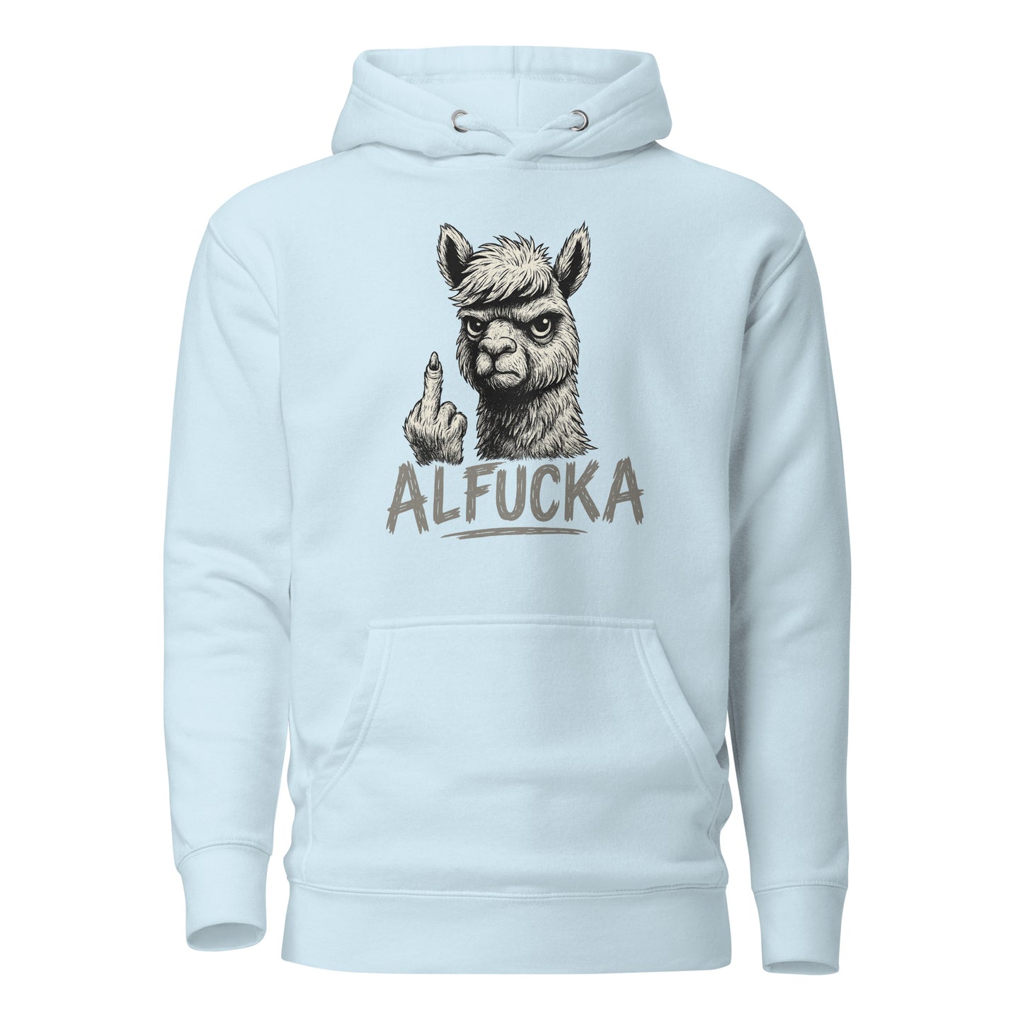 ALFUCKA - Unisex-Kapuzenpullover
