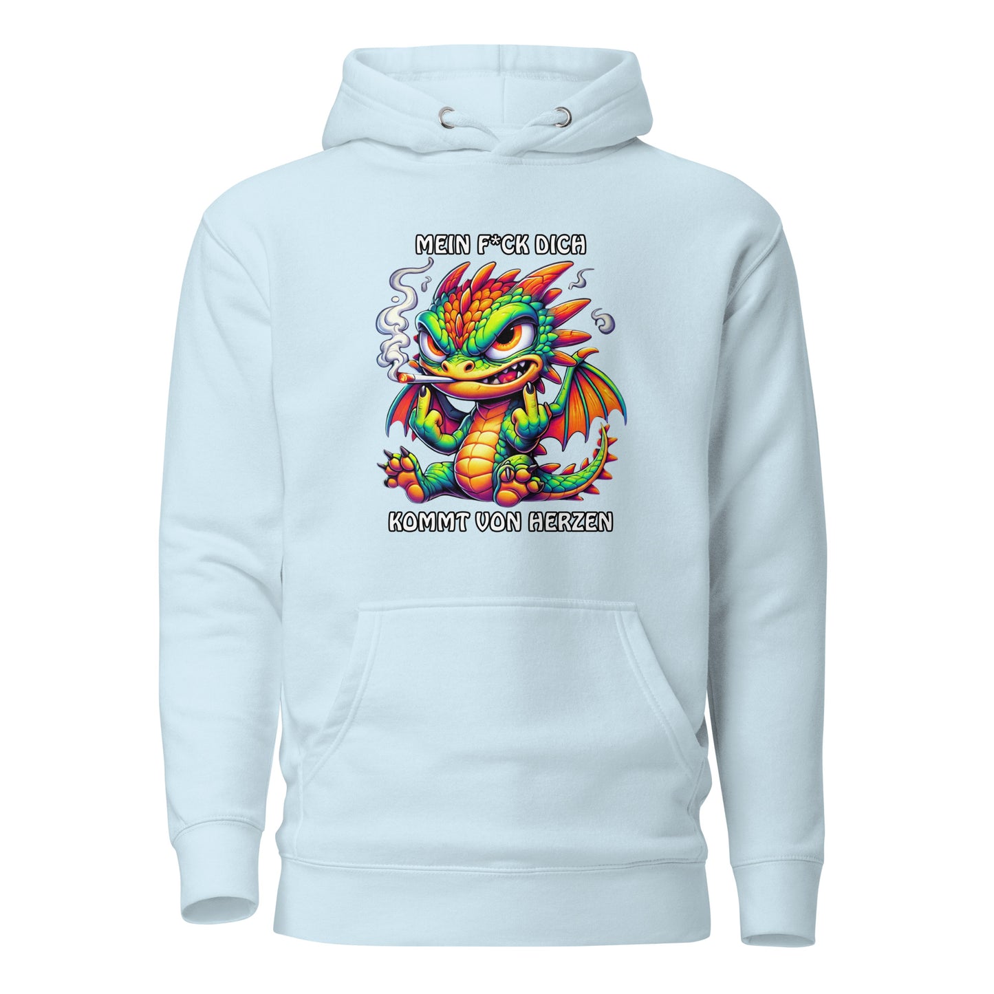 Smoko – Mein F*ck Dich kommt von Herzen - Unisex Hoodie