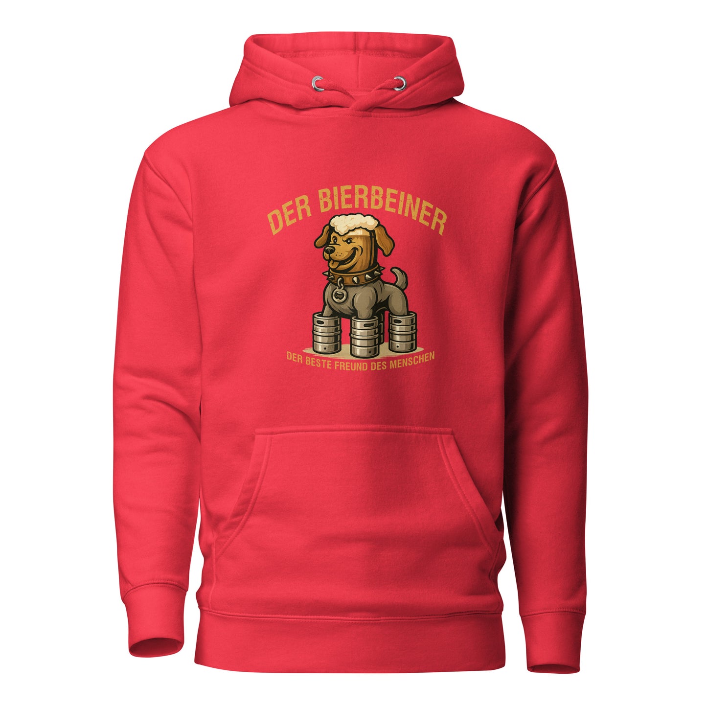 Der Bierbeiner – Der beste Freund des Menschen – Hoodie