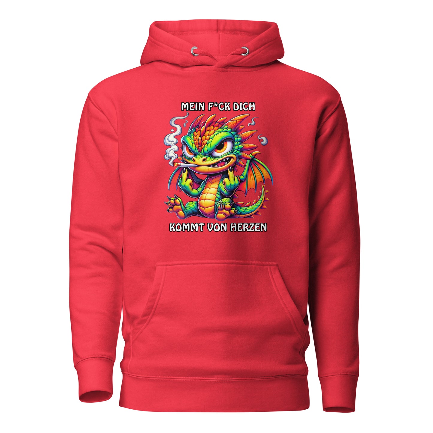 Smoko – Mein F*ck Dich kommt von Herzen - Unisex Hoodie