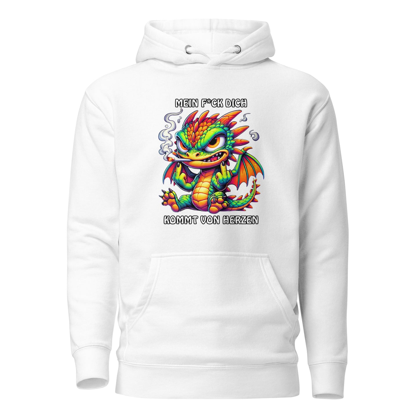 Smoko – Mein F*ck Dich kommt von Herzen - Unisex Hoodie