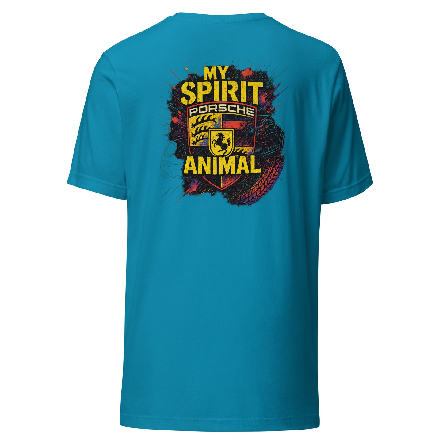 Spirit Animal Porsche – Shirt – Backprint