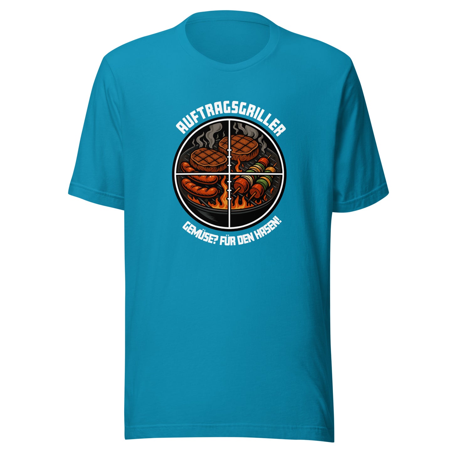 Contract Griller – Vegetables? For the Bunny! | BBQ Shirt for Meat Lovers