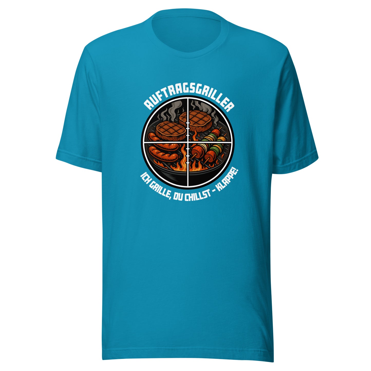 Contract Griller – I grill, you chill – shut up! | BBQ shirt with boss's message