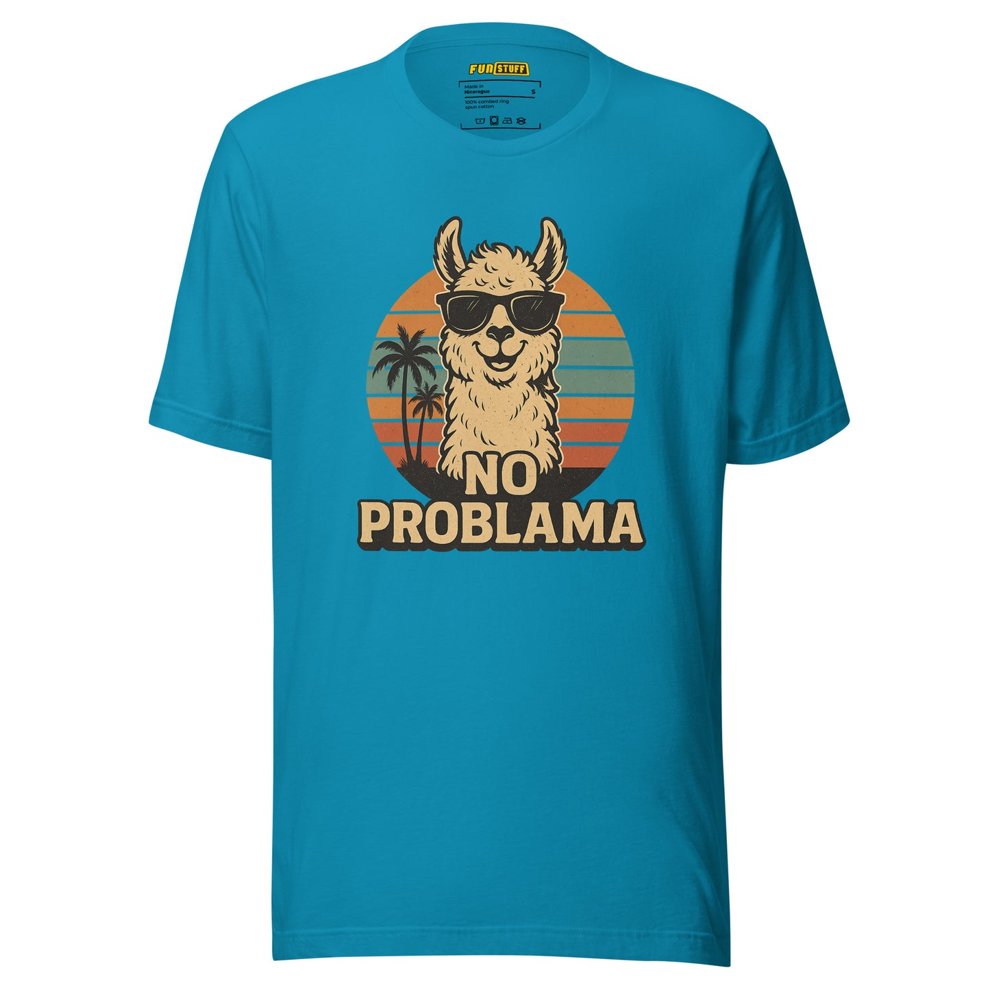 No Problama – Lässig wie ein Lama – Unisex T-Shirt
