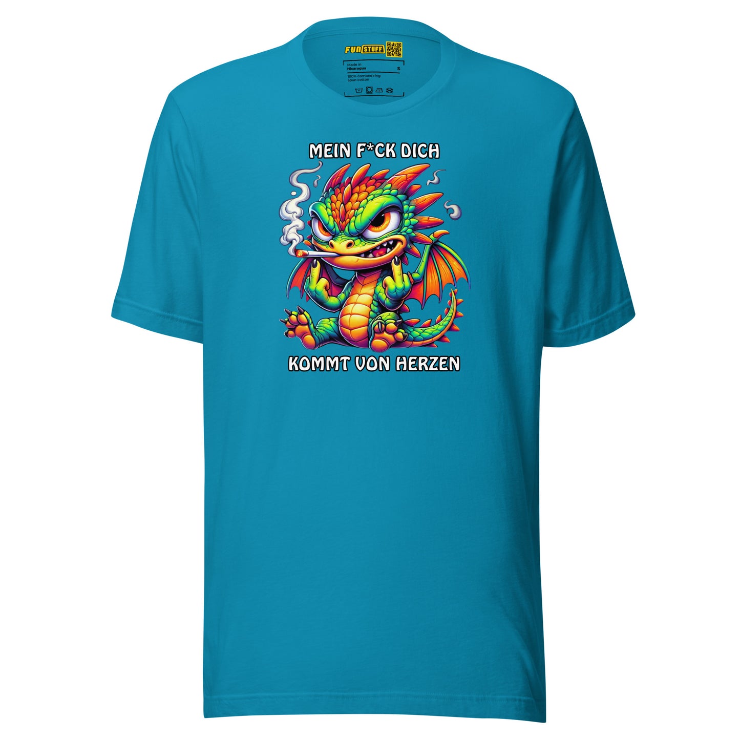 Smoko – Mein F*ck Dich kommt von Herzen - Unisex-T-Shirt