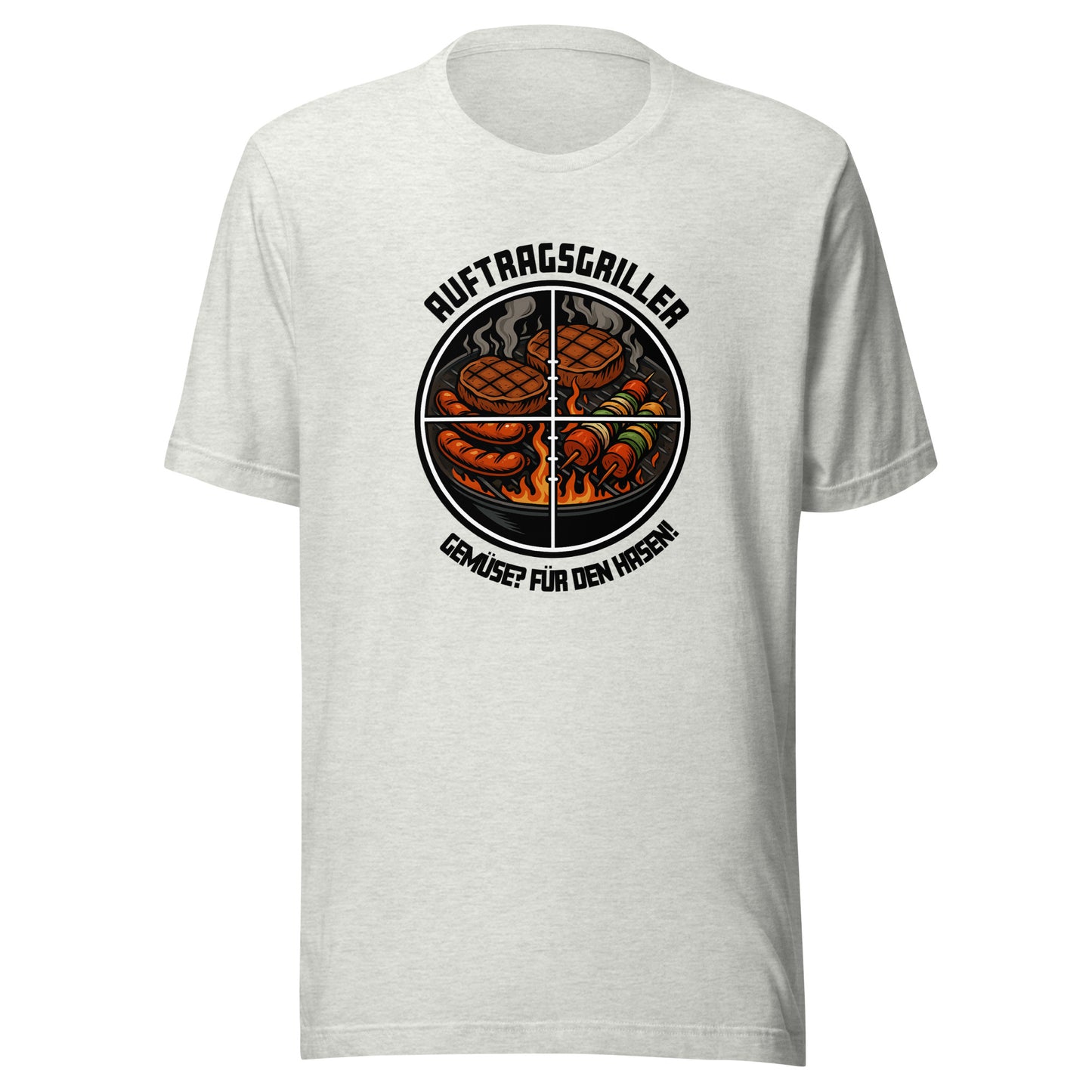 Contract Griller – Vegetables? For the Bunny! | BBQ Shirt for Meat Lovers