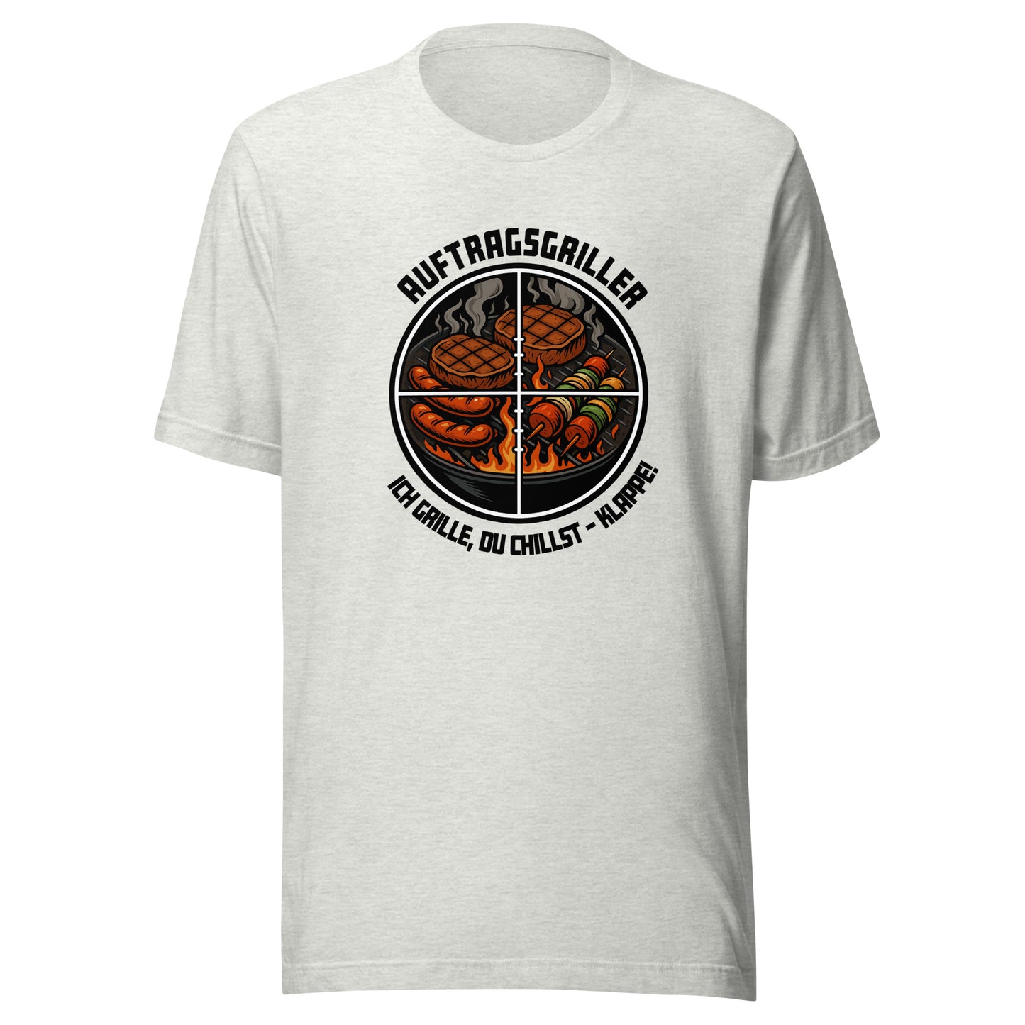 Contract Griller – I grill, you chill – shut up! | BBQ shirt with boss's message