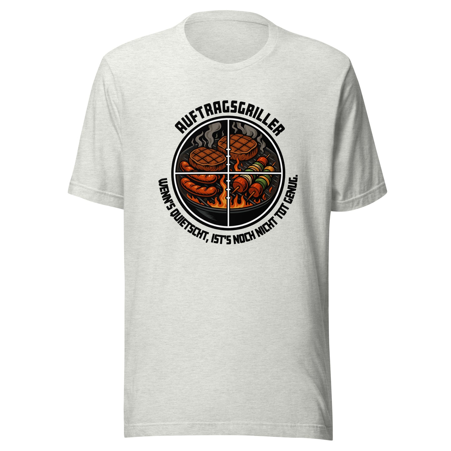 Contract Griller – If it squeaks, it's not dead enough | Dark BBQ Humor Shirt