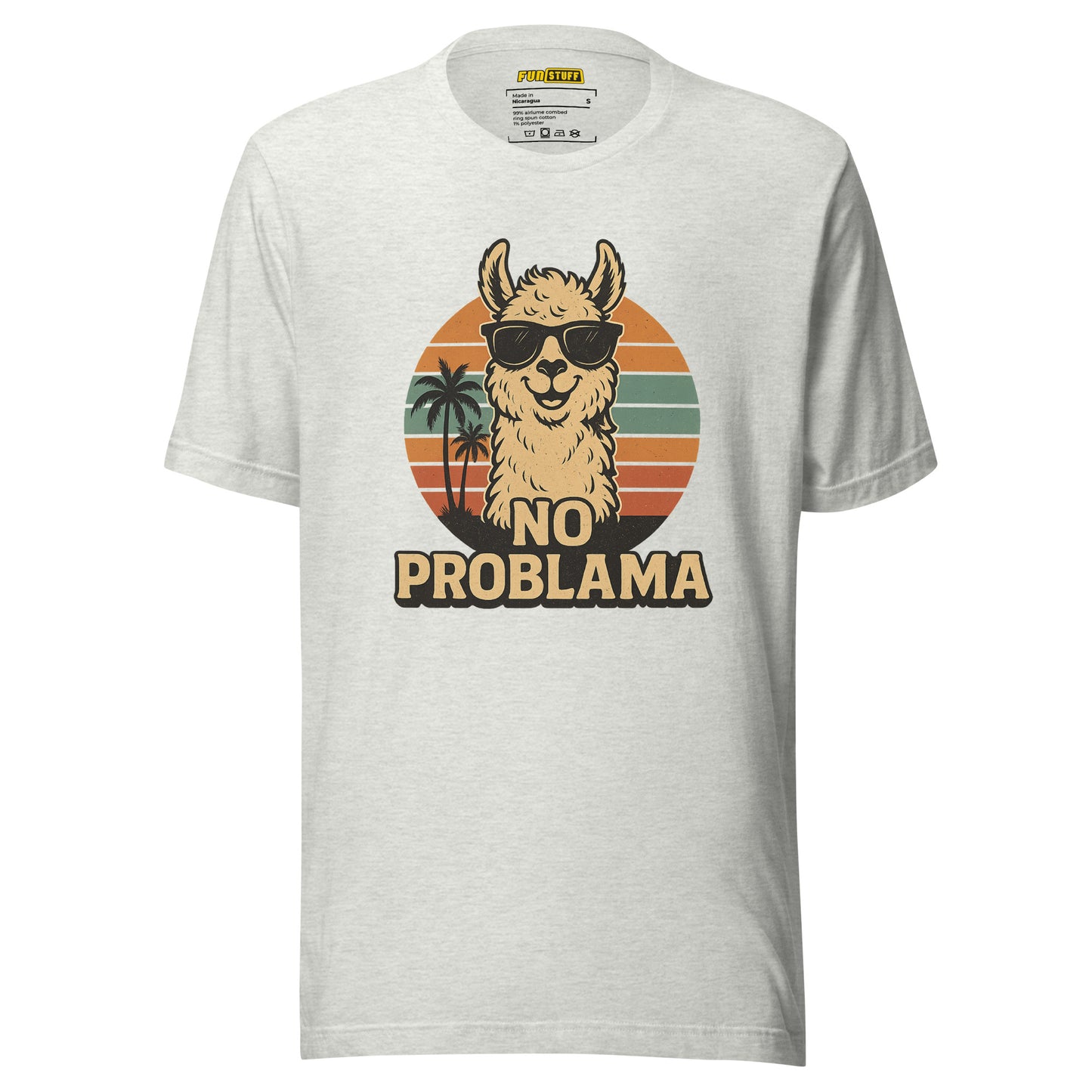 No Problama – Lässig wie ein Lama – Unisex T-Shirt